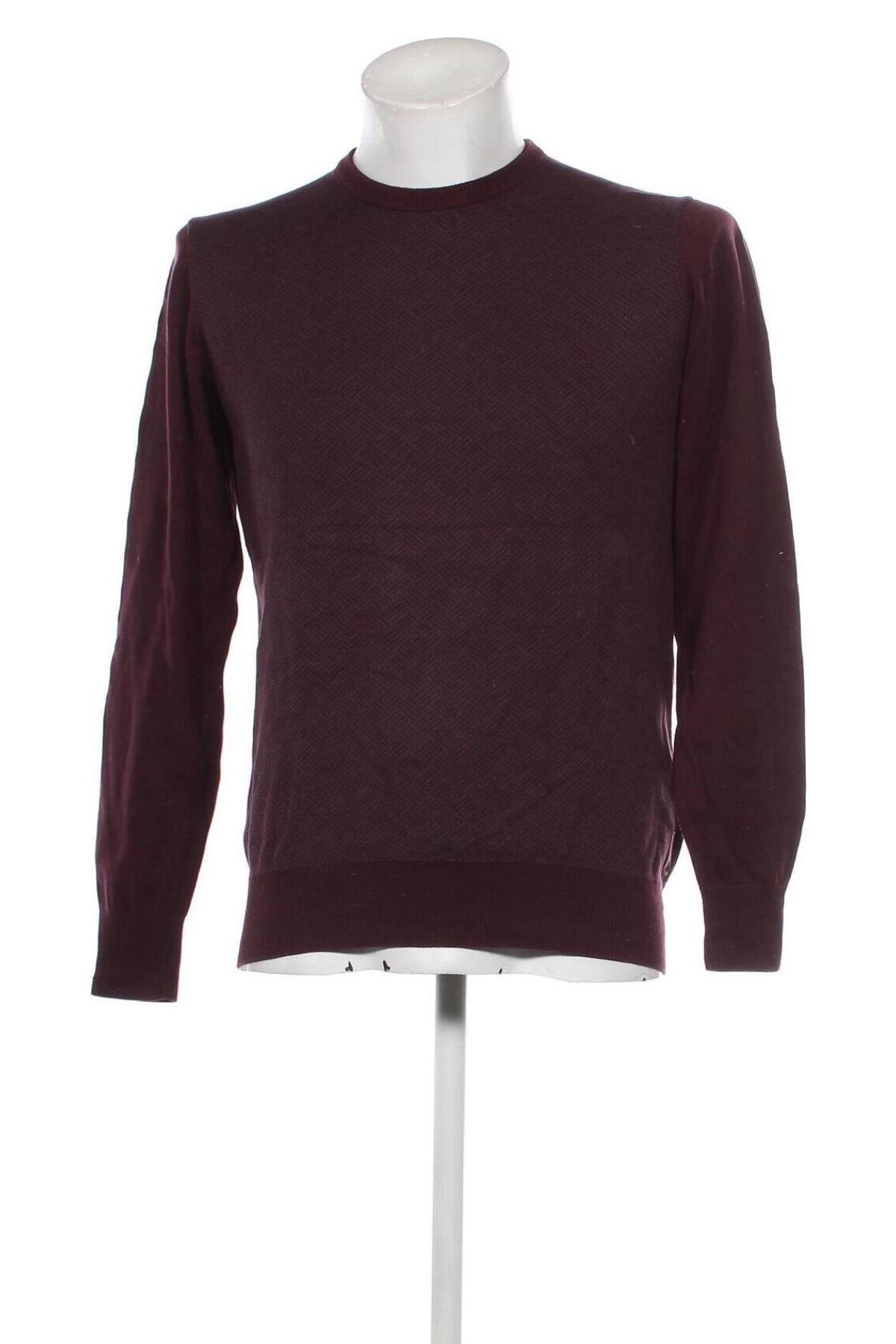 Herrenpullover Ben Sherman, Größe M, Farbe Rot, Preis 19,99 €