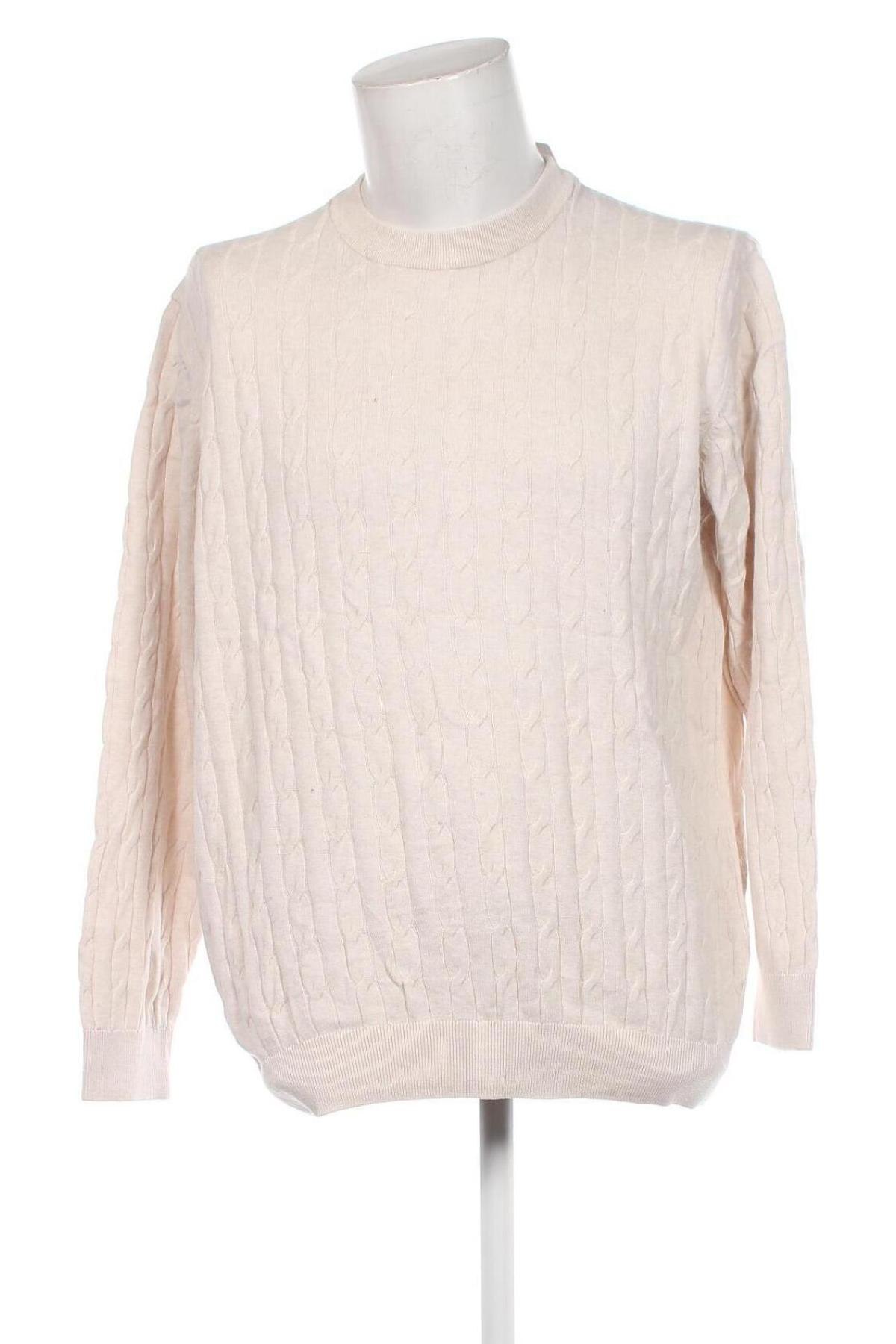 Herrenpullover C&A, Größe XL, Farbe Ecru, Preis € 20,18