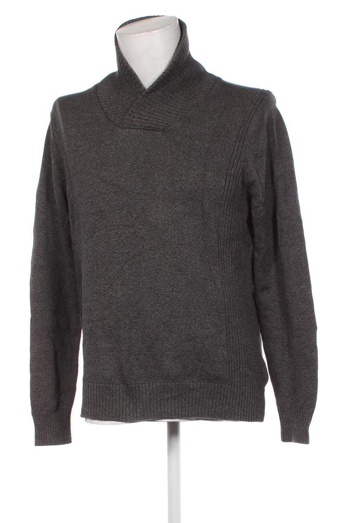 Herrenpullover Canda, Größe L, Farbe Grau, Preis 8,49 €