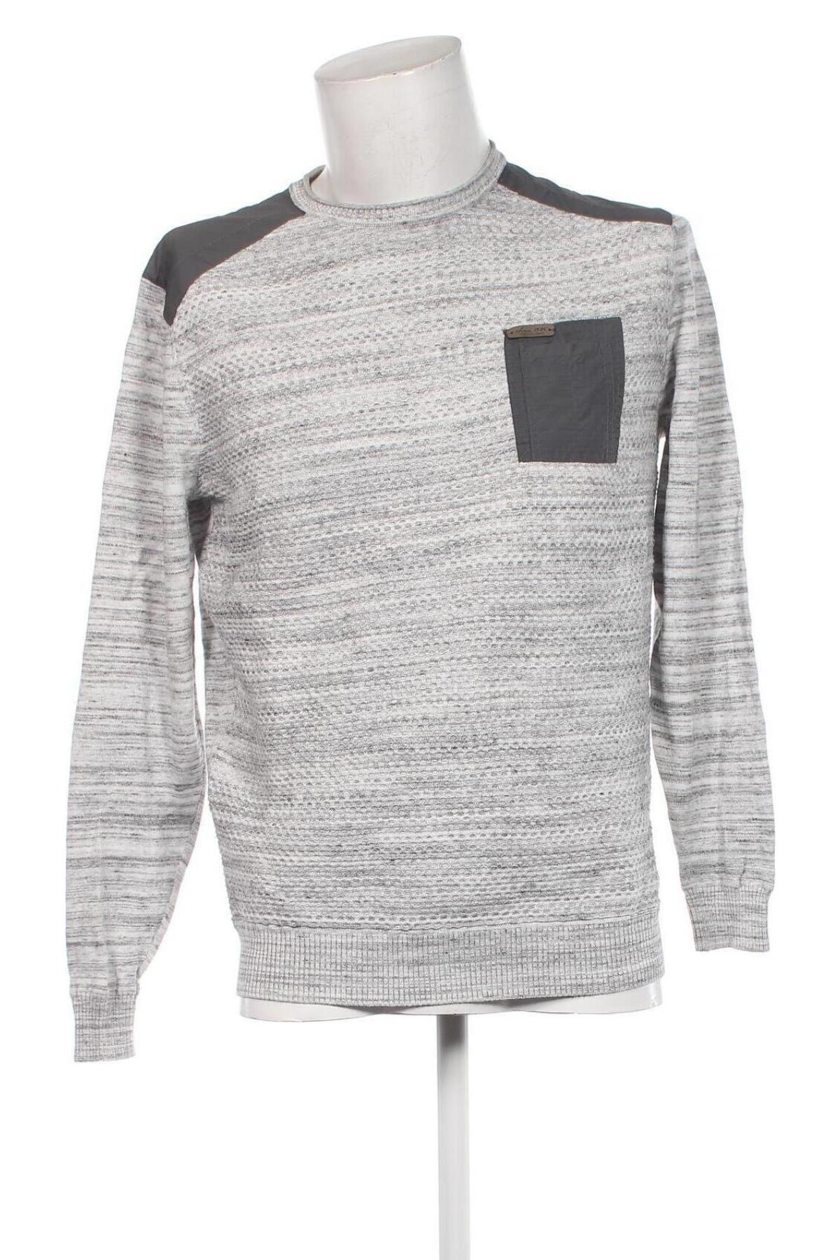 Herrenpullover Canda, Größe L, Farbe Grau, Preis 7,49 €