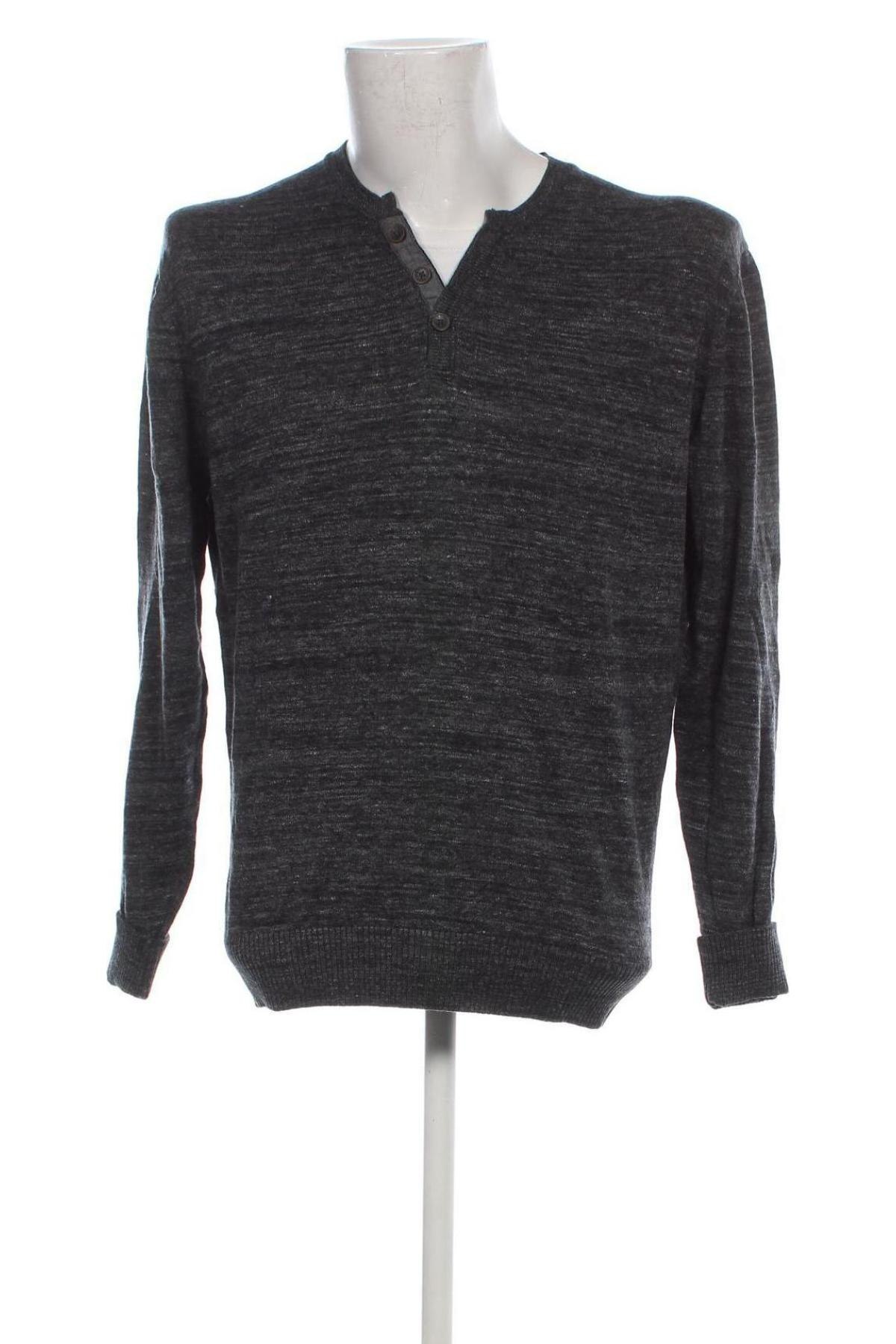 Herrenpullover Canda, Größe M, Farbe Grau, Preis 7,49 €