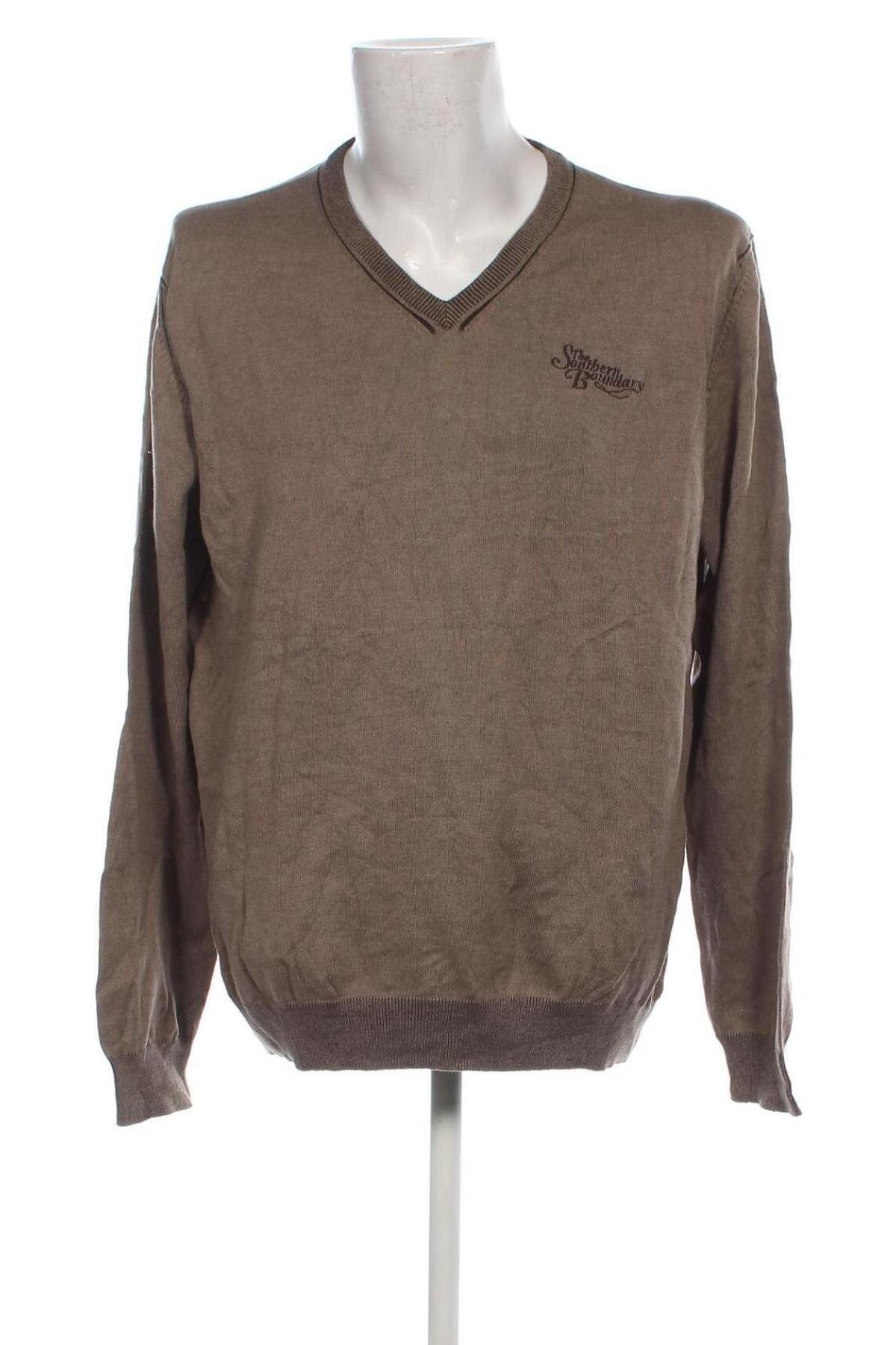 Herrenpullover Canda, Größe XXL, Farbe Beige, Preis 8,49 €