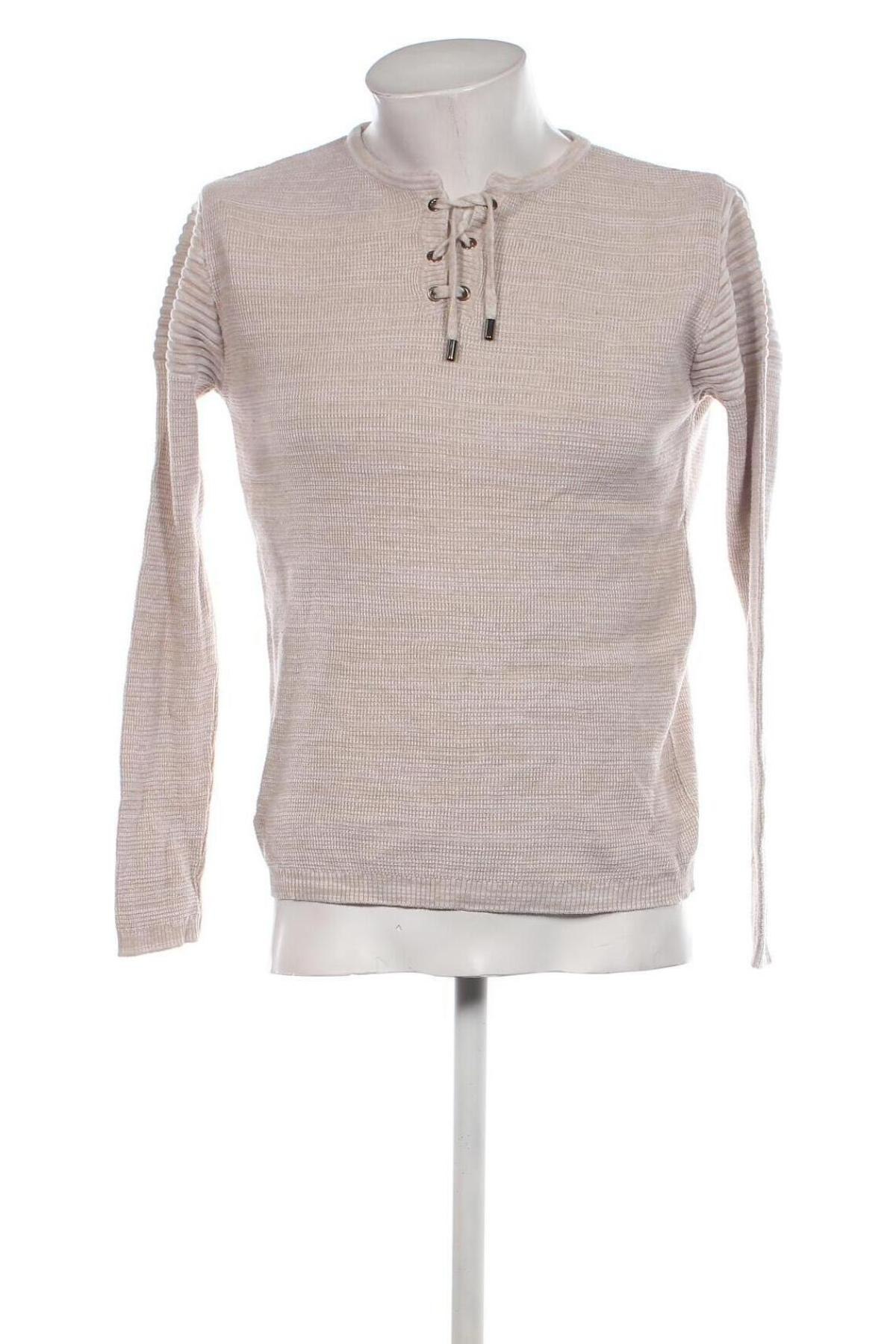 Herrenpullover Carisma, Größe S, Farbe Beige, Preis 5,99 €