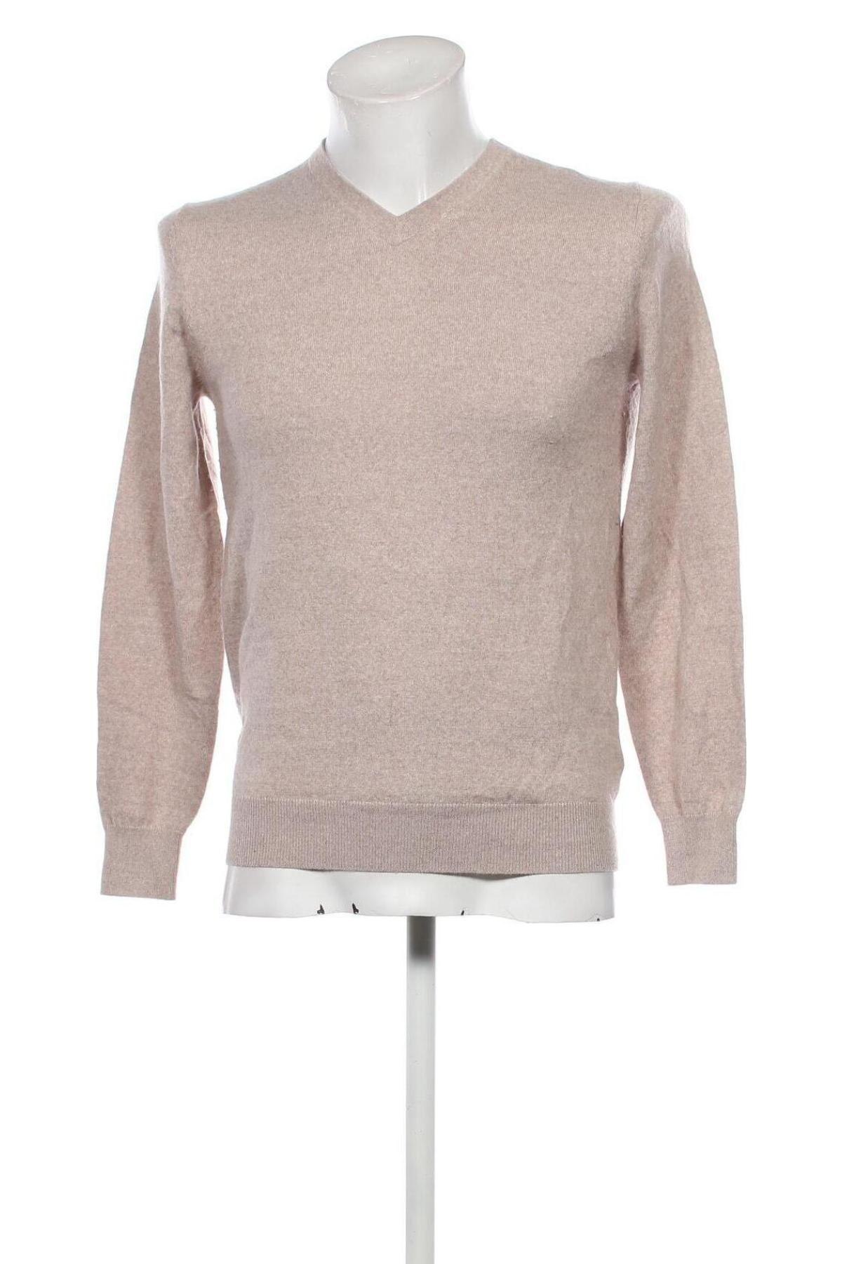 Herrenpullover Christian Berg, Größe S, Farbe Beige, Preis 9,99 €