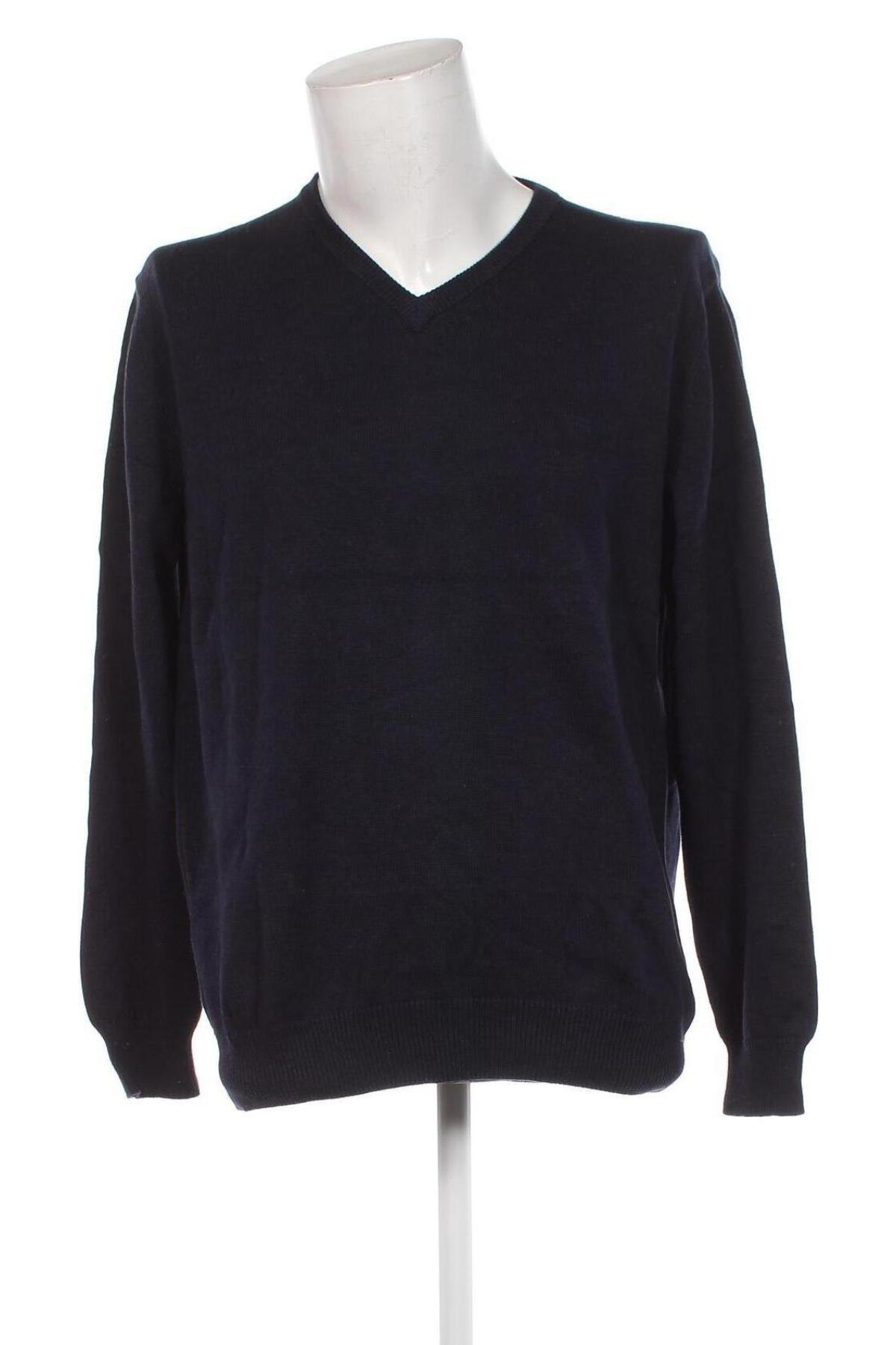 Herrenpullover Christian Berg, Größe L, Farbe Blau, Preis 9,99 €