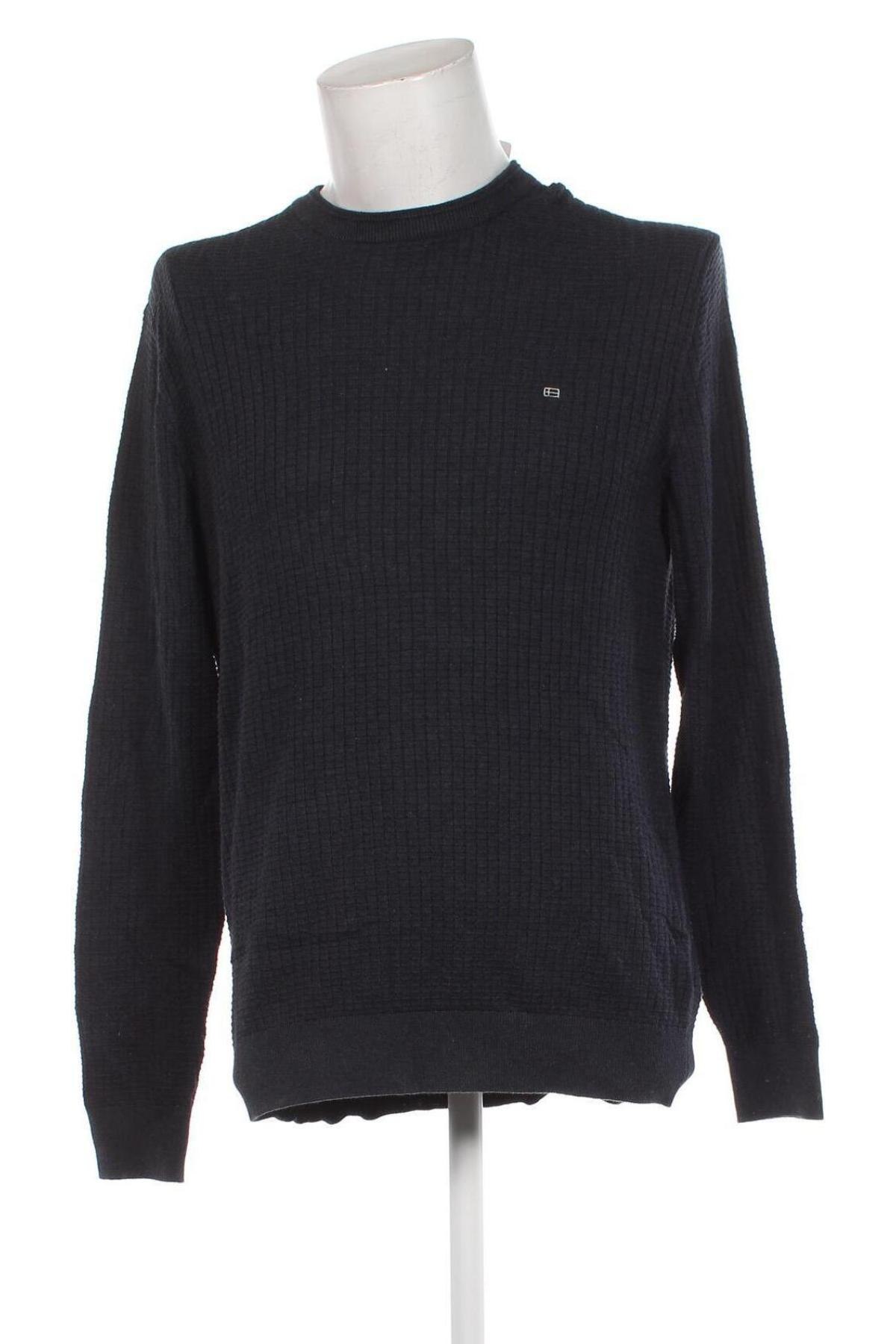 Herrenpullover Christian Berg, Größe M, Farbe Blau, Preis 9,99 €