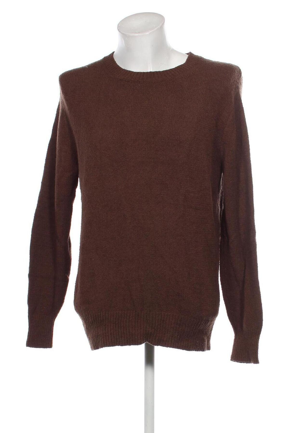 Herrenpullover Dan Fox X About You, Größe L, Farbe Braun, Preis 10,99 €