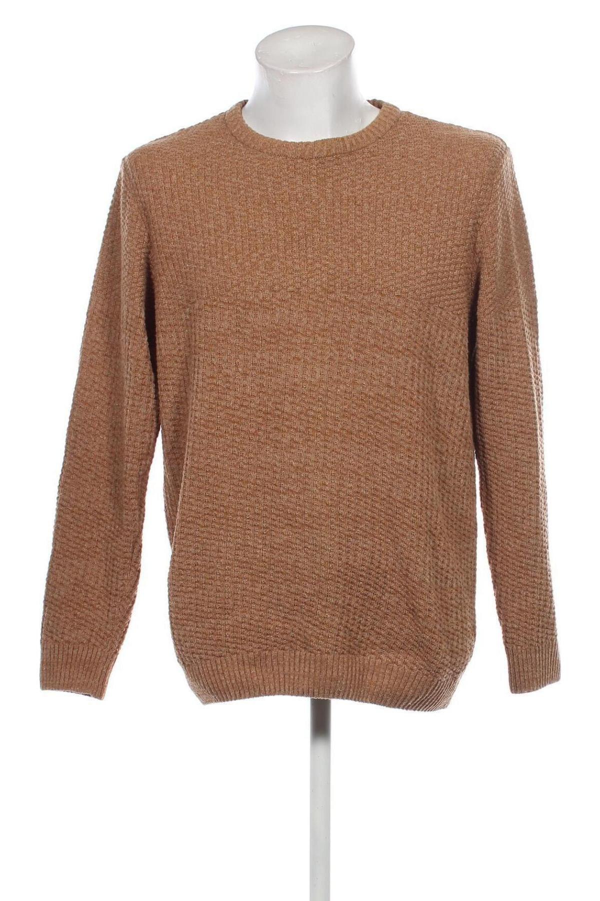 Herrenpullover Defacto, Größe XXL, Farbe Braun, Preis € 8,49