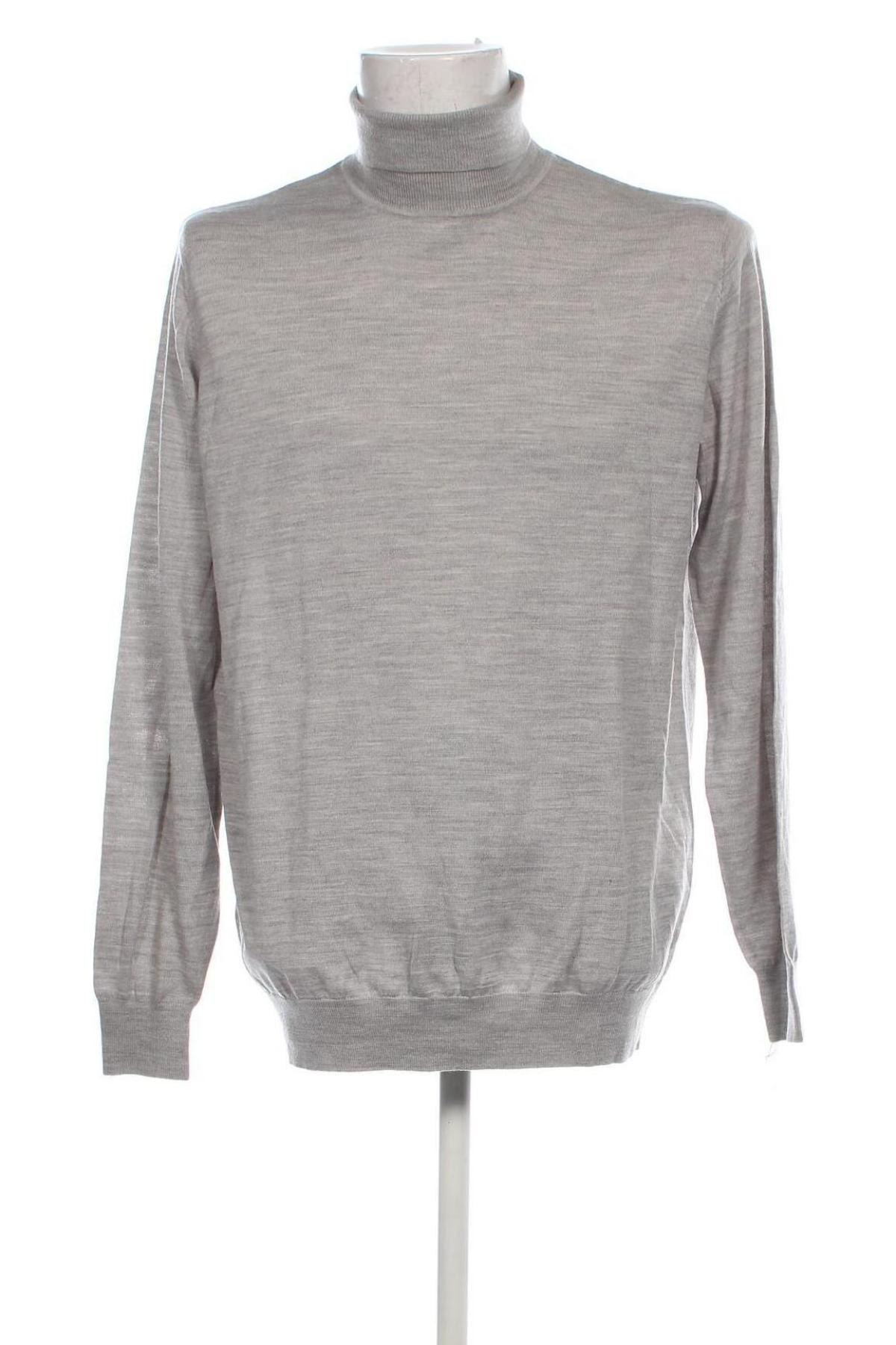 Herrenpullover Dressmann, Größe XXL, Farbe Grau, Preis € 10,99