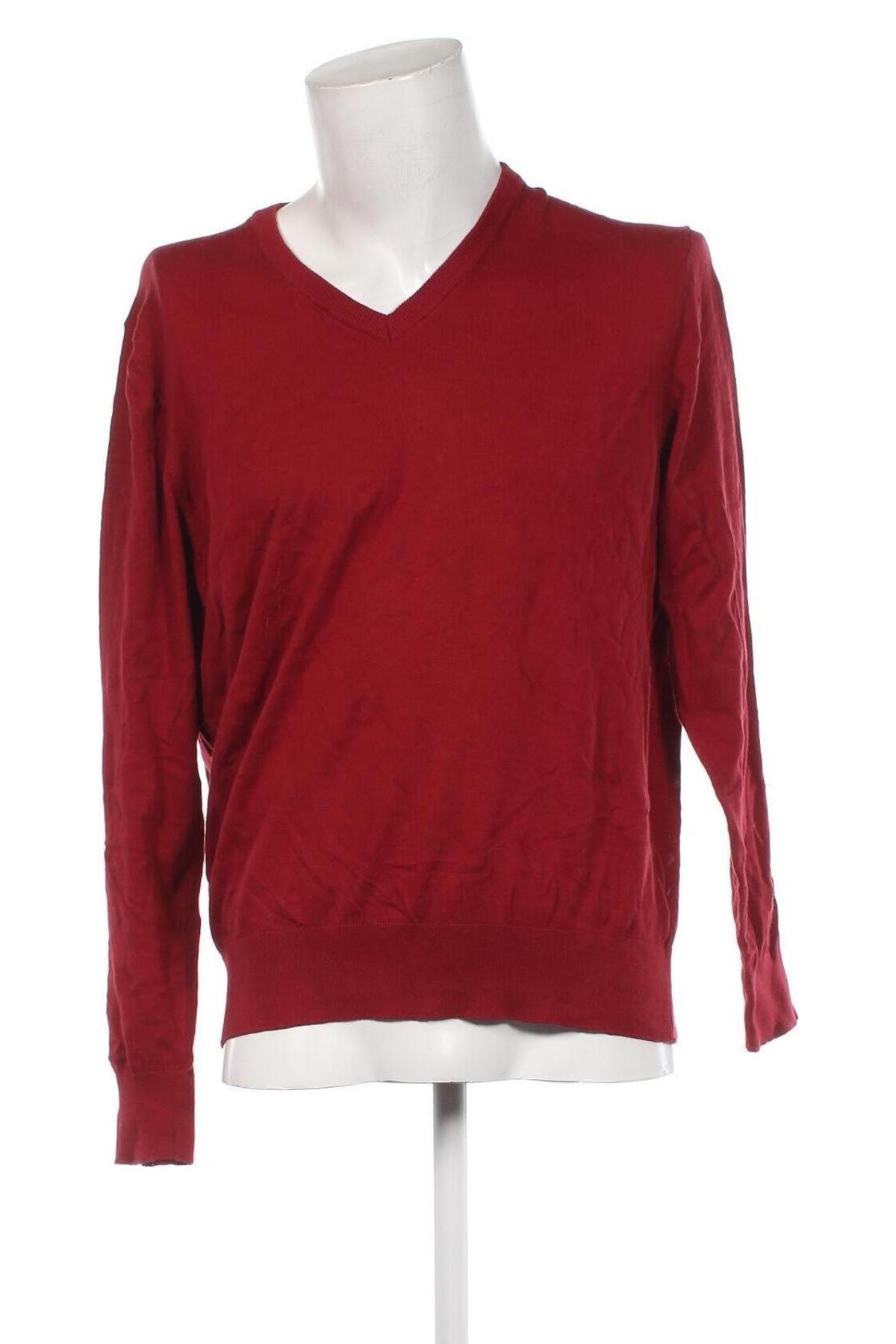 Herrenpullover Essentials by Tchibo, Größe XL, Farbe Rot, Preis 6,49 €