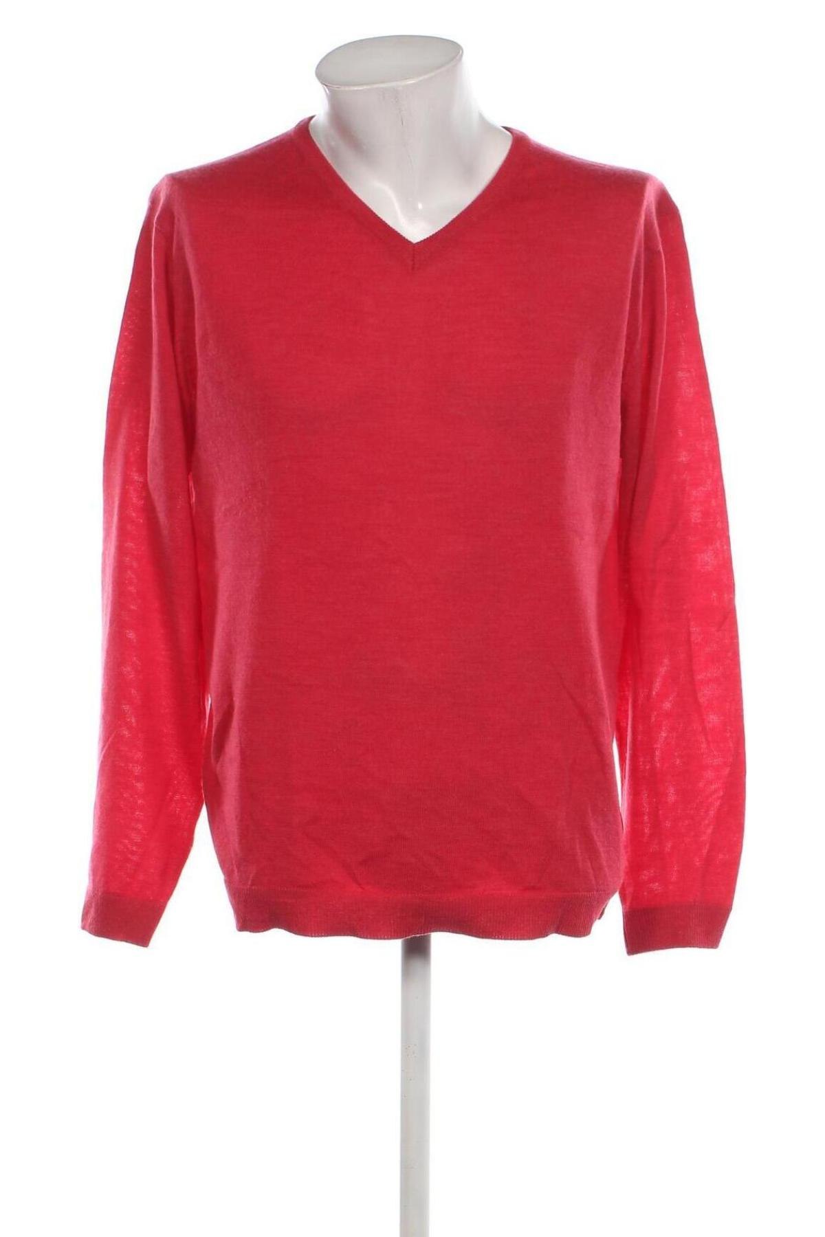 Herrenpullover Finshley&Harding, Größe L, Farbe Rot, Preis 8,49 €