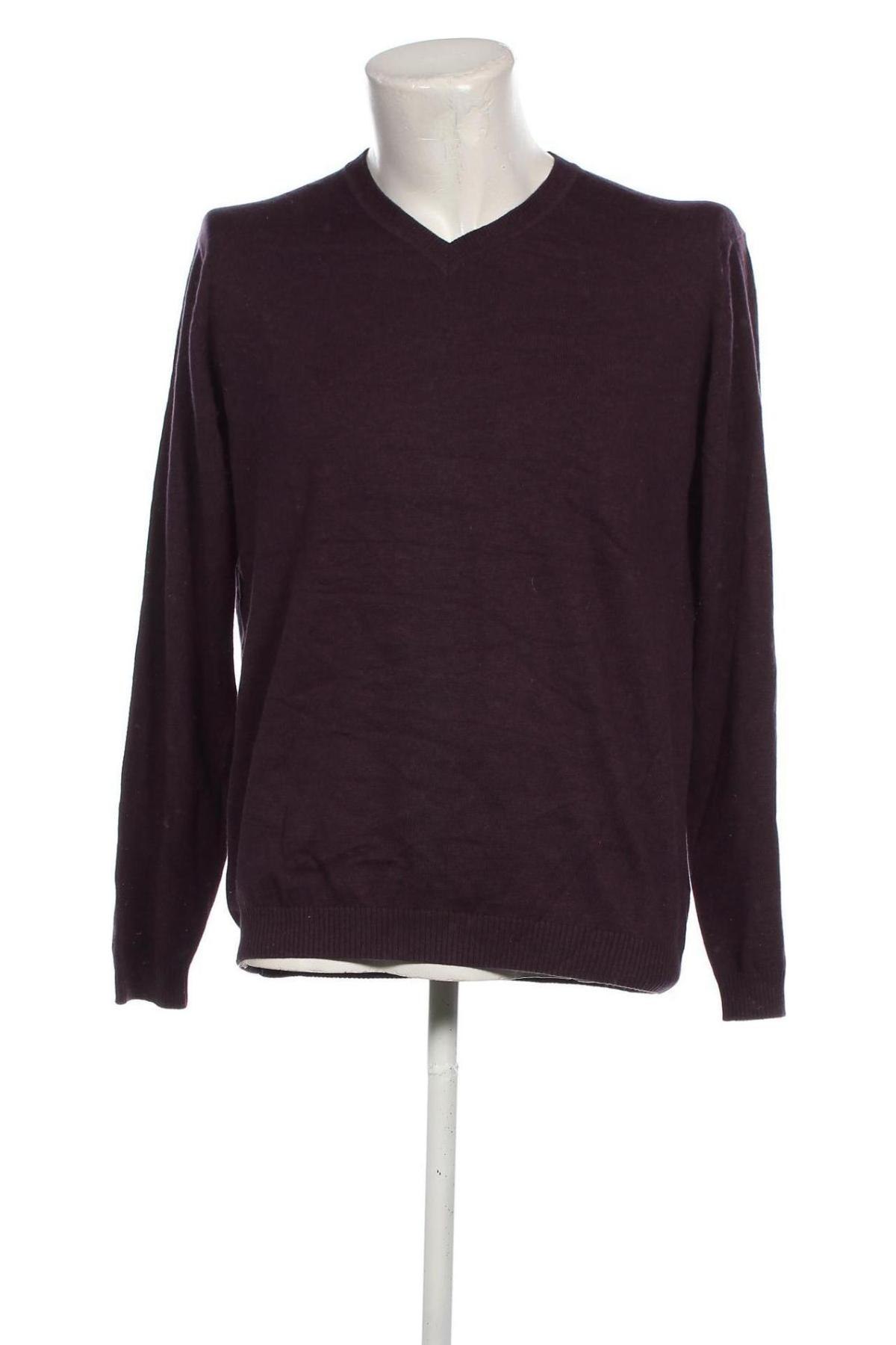 Herrenpullover Finshley&Harding, Größe L, Farbe Lila, Preis € 6,99