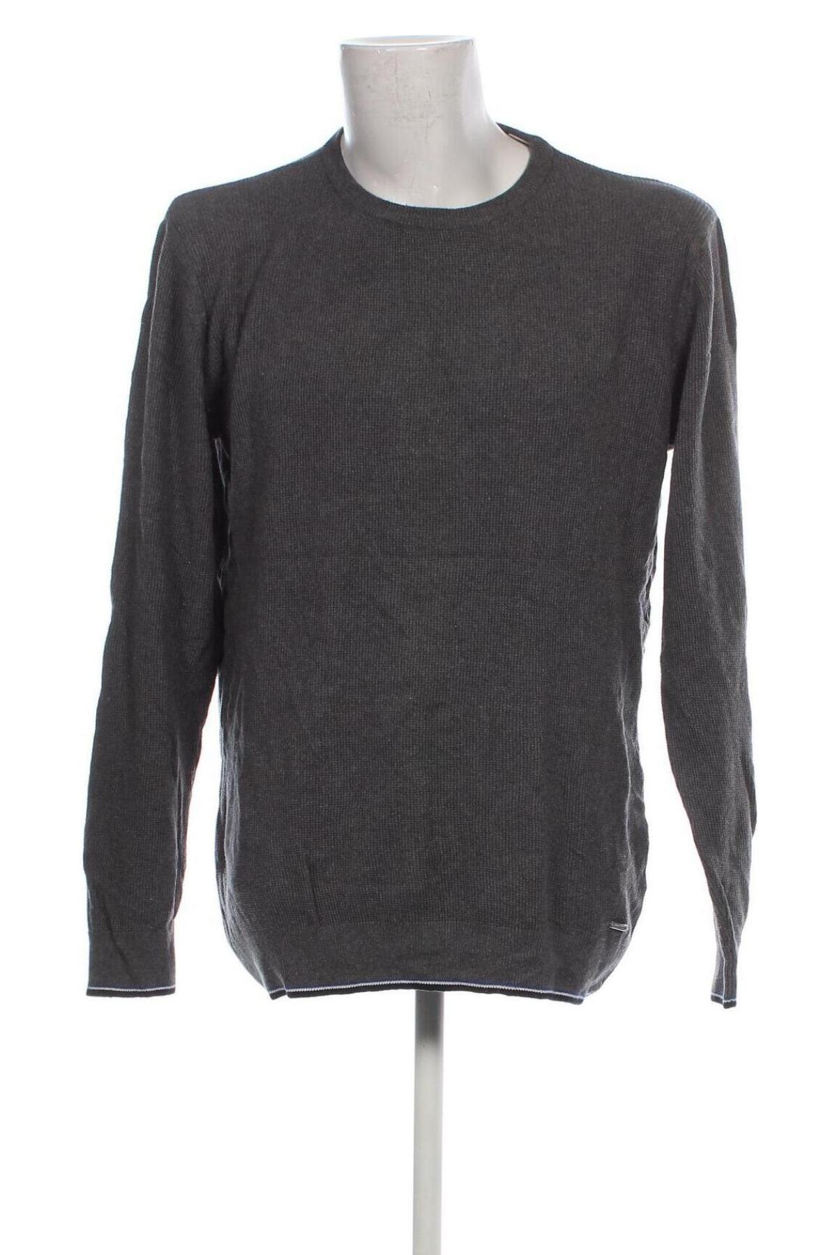 Herrenpullover Giorgio Di Mare, Größe XXL, Farbe Grau, Preis 26,99 €