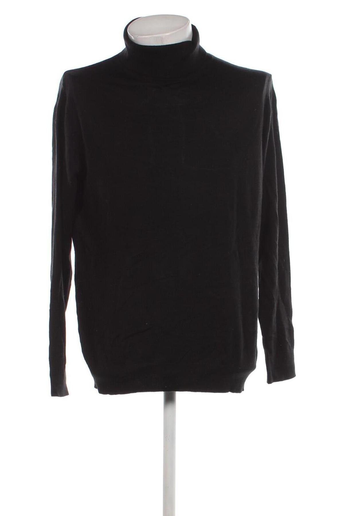 Męski sweter H&M, Rozmiar XL, Kolor Czarny, Cena 41,99 zł