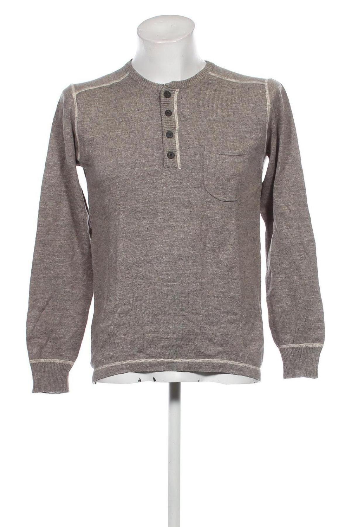 Herrenpullover H&M L.O.G.G., Größe M, Farbe Grau, Preis 6,49 €