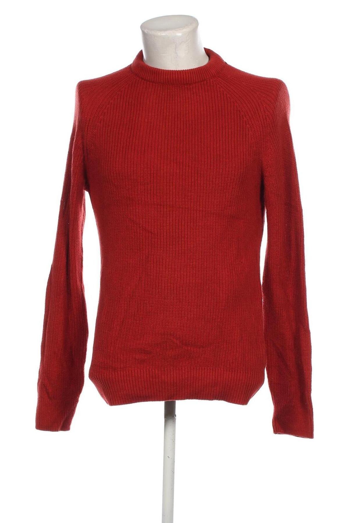 Herrenpullover H&M L.O.G.G., Größe S, Farbe Orange, Preis € 8,49