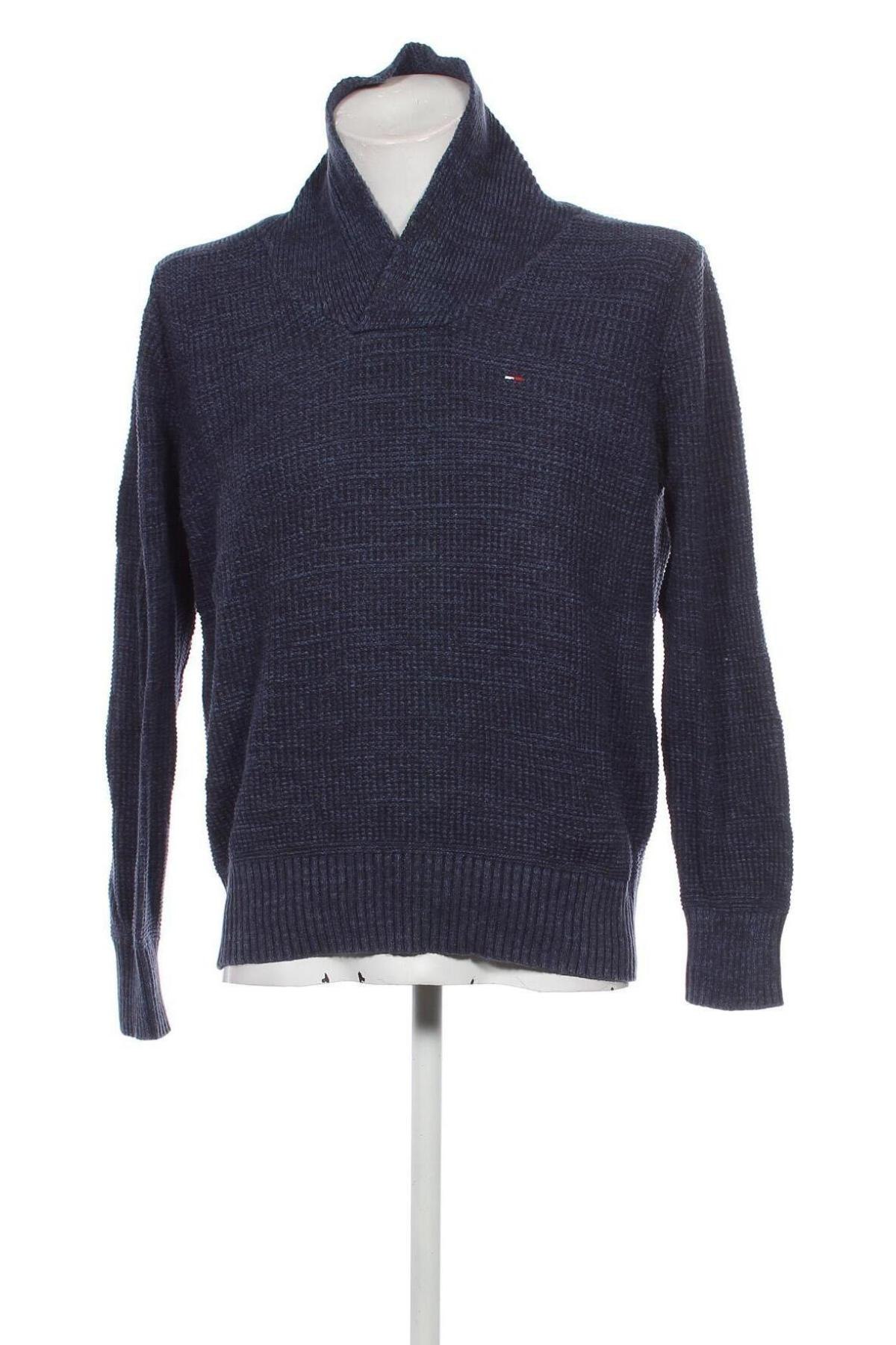 Herrenpullover Hilfiger Denim, Größe M, Farbe Blau, Preis 23,99 €