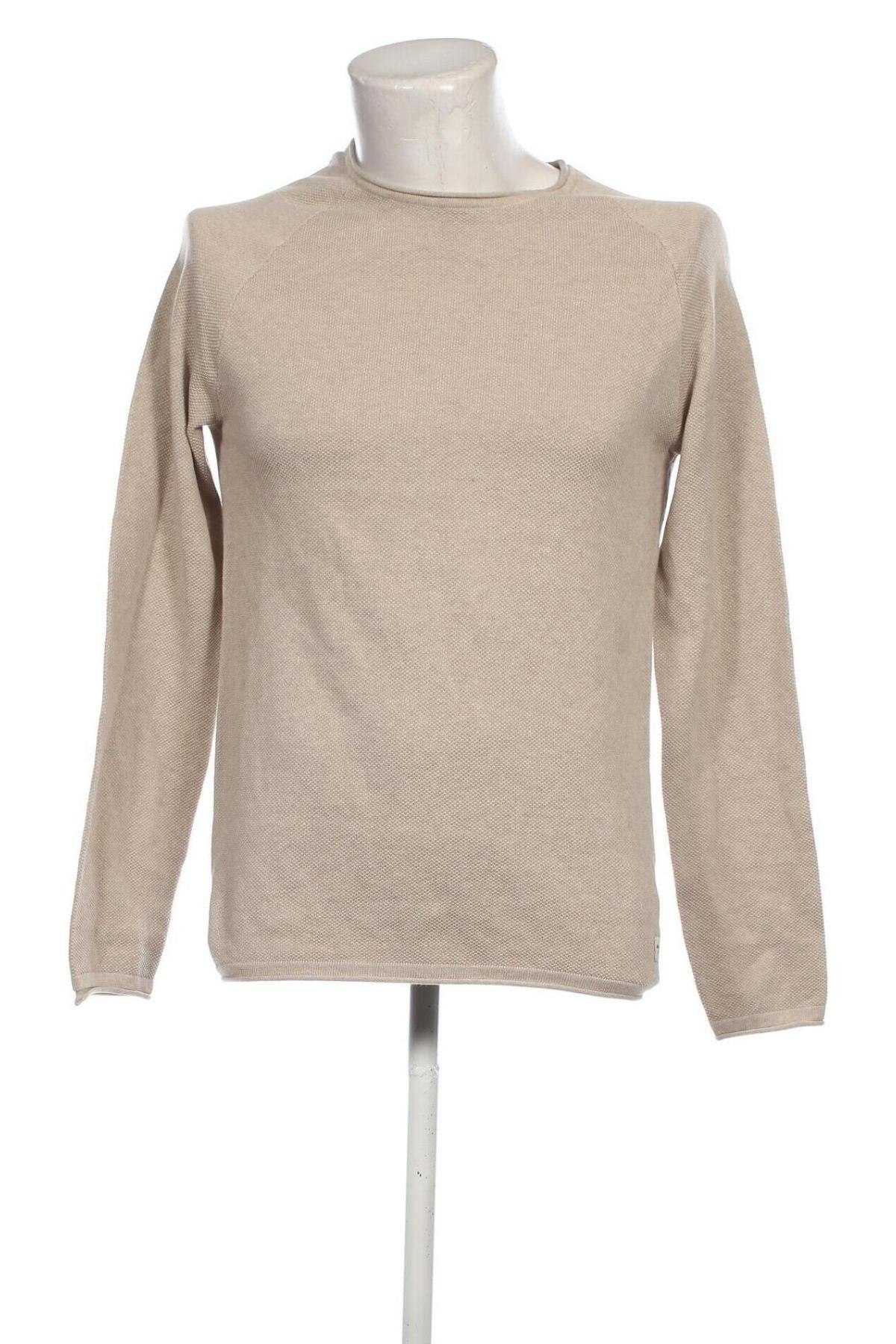 Herrenpullover Jack & Jones, Größe M, Farbe Beige, Preis € 51,03