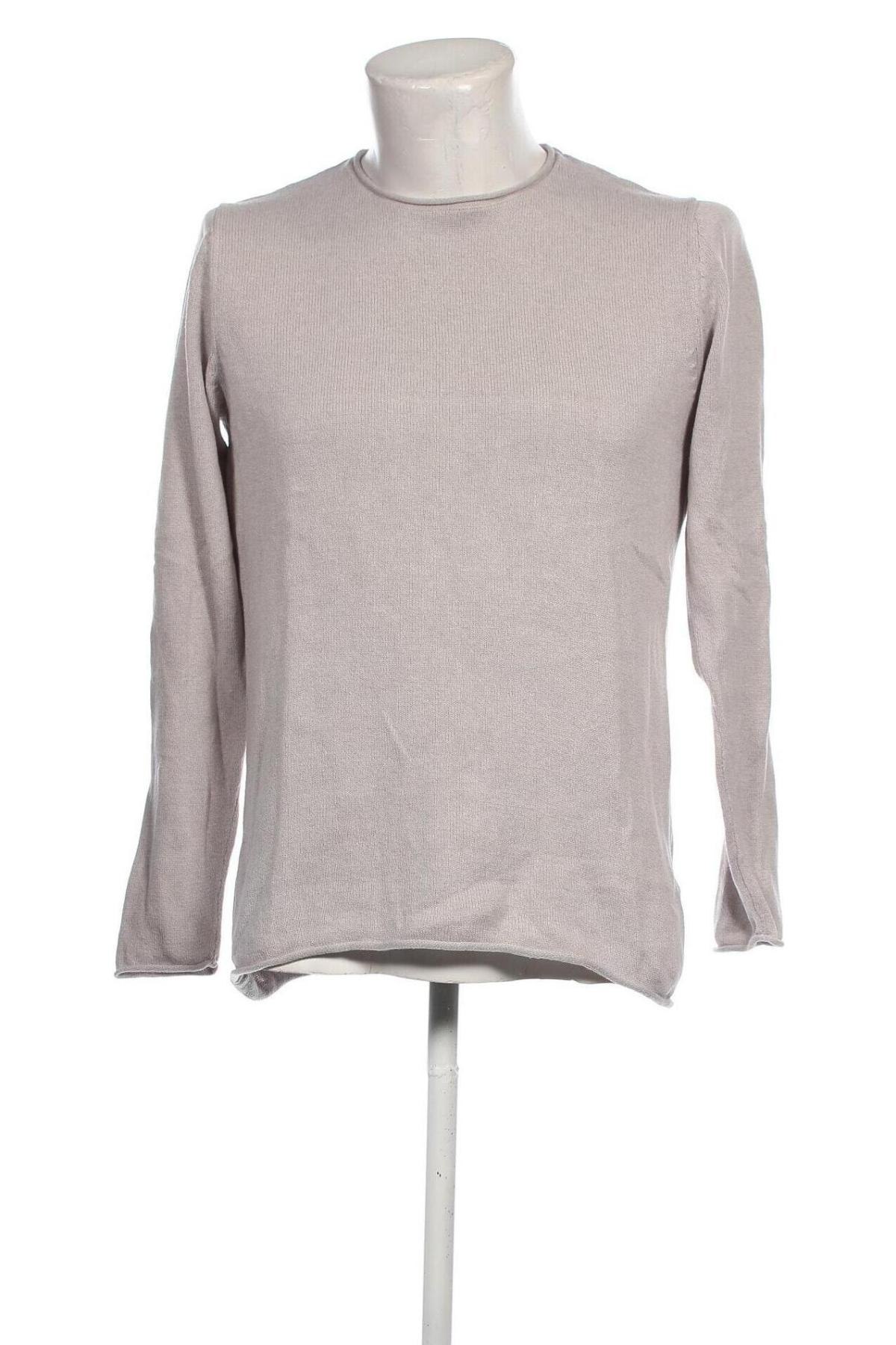 Herrenpullover Jack & Jones, Größe M, Farbe Grau, Preis € 13,99