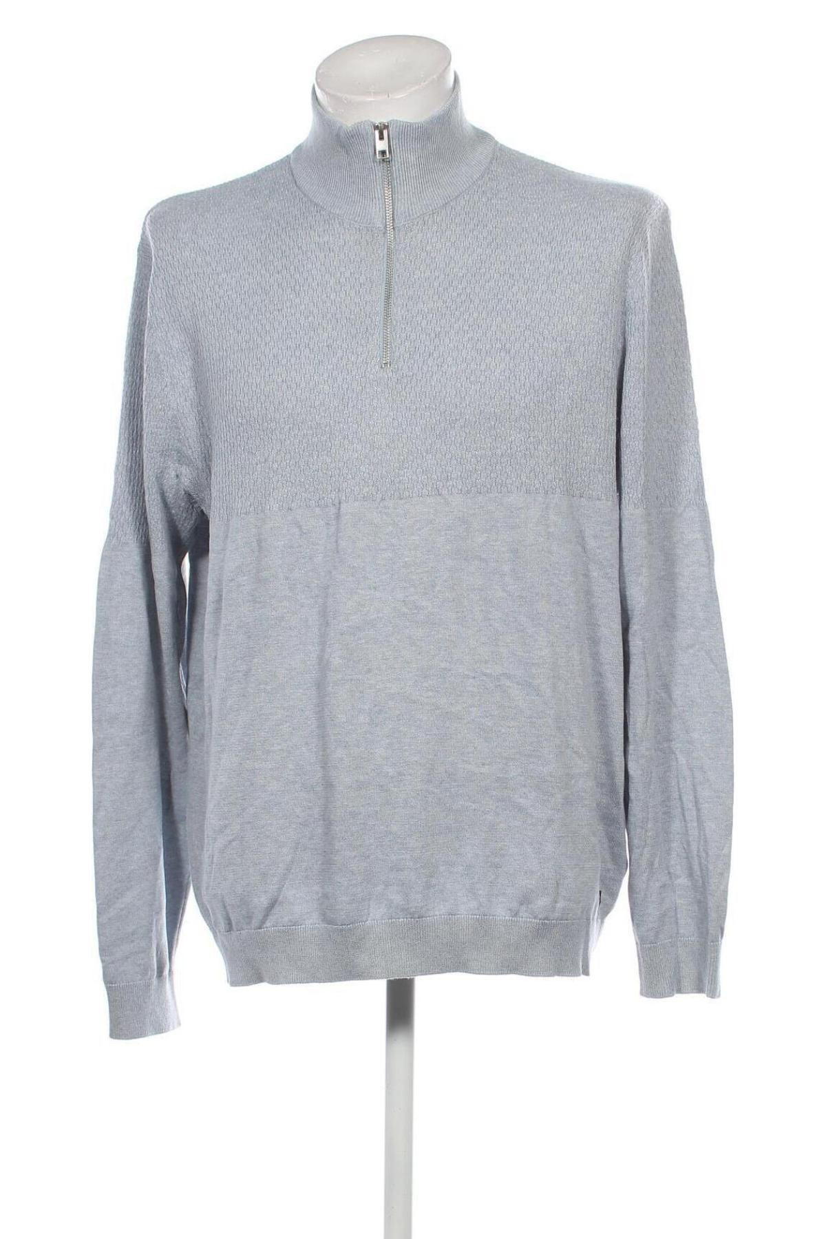 Męski sweter Jack & Jones PREMIUM, Rozmiar XXL, Kolor Niebieski, Cena 48,99 zł