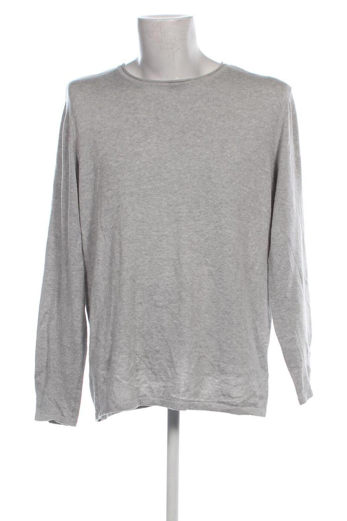 Herrenpullover Jean Pascale, Größe XXL, Farbe Grau, Preis € 7,49