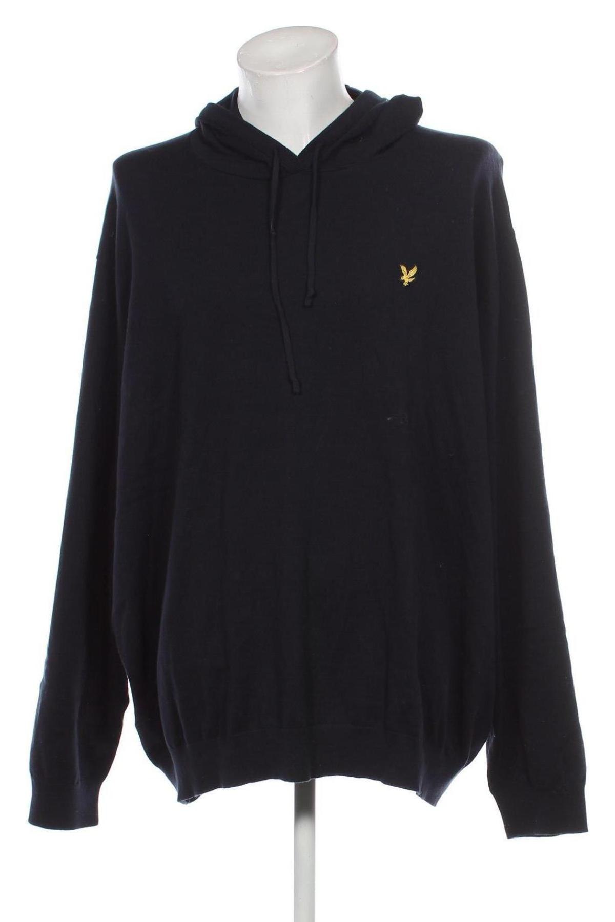 Мъжки пуловер Lyle & Scott, Размер 5XL, Цвят Син, Цена 56,49 лв.