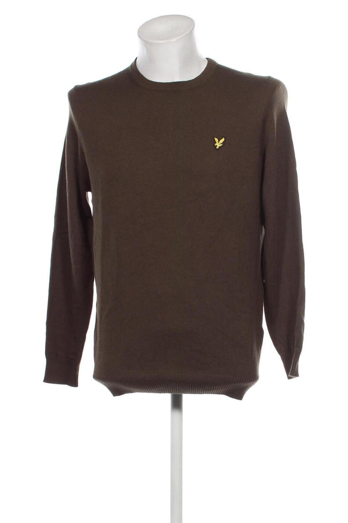 Herrenpullover Lyle & Scott, Größe L, Farbe Grün, Preis 72,16 €