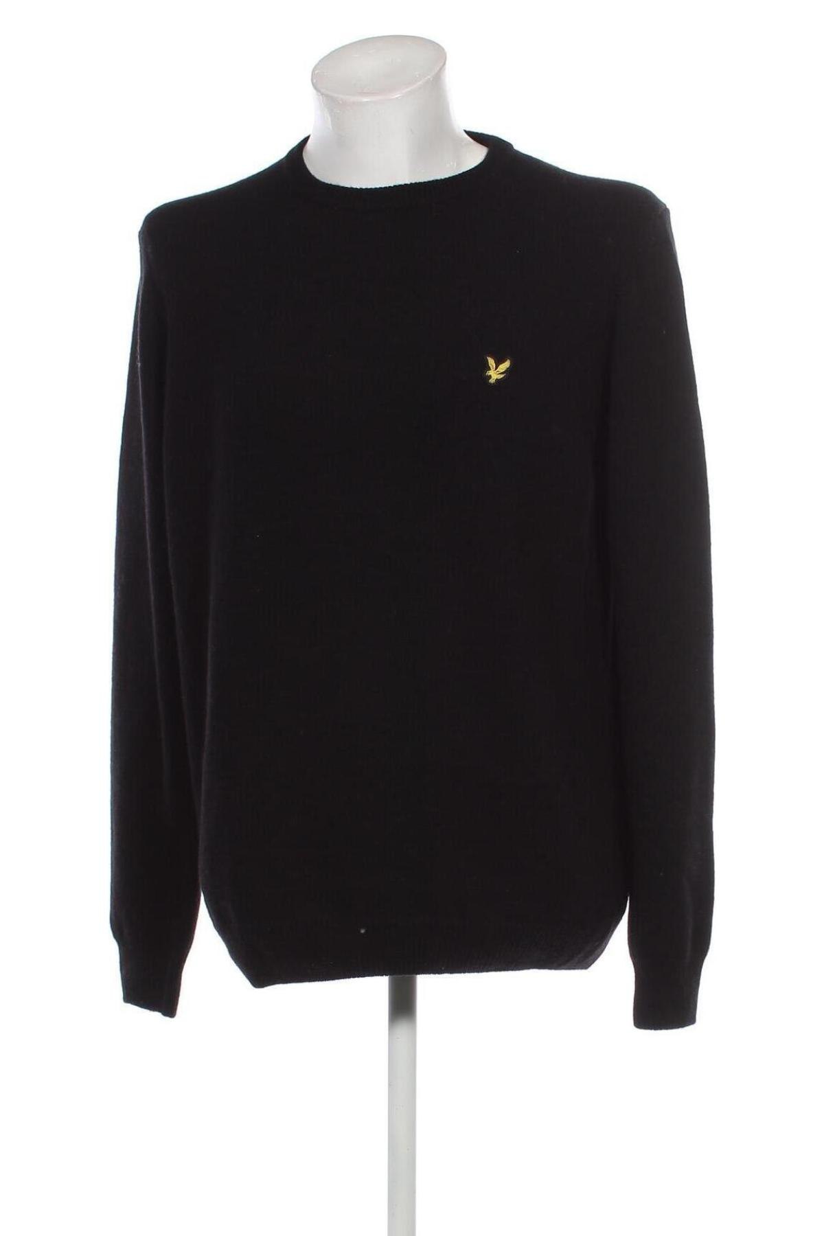 Męski sweter Lyle & Scott, Rozmiar XL, Kolor Czarny, Cena 149,99 zł