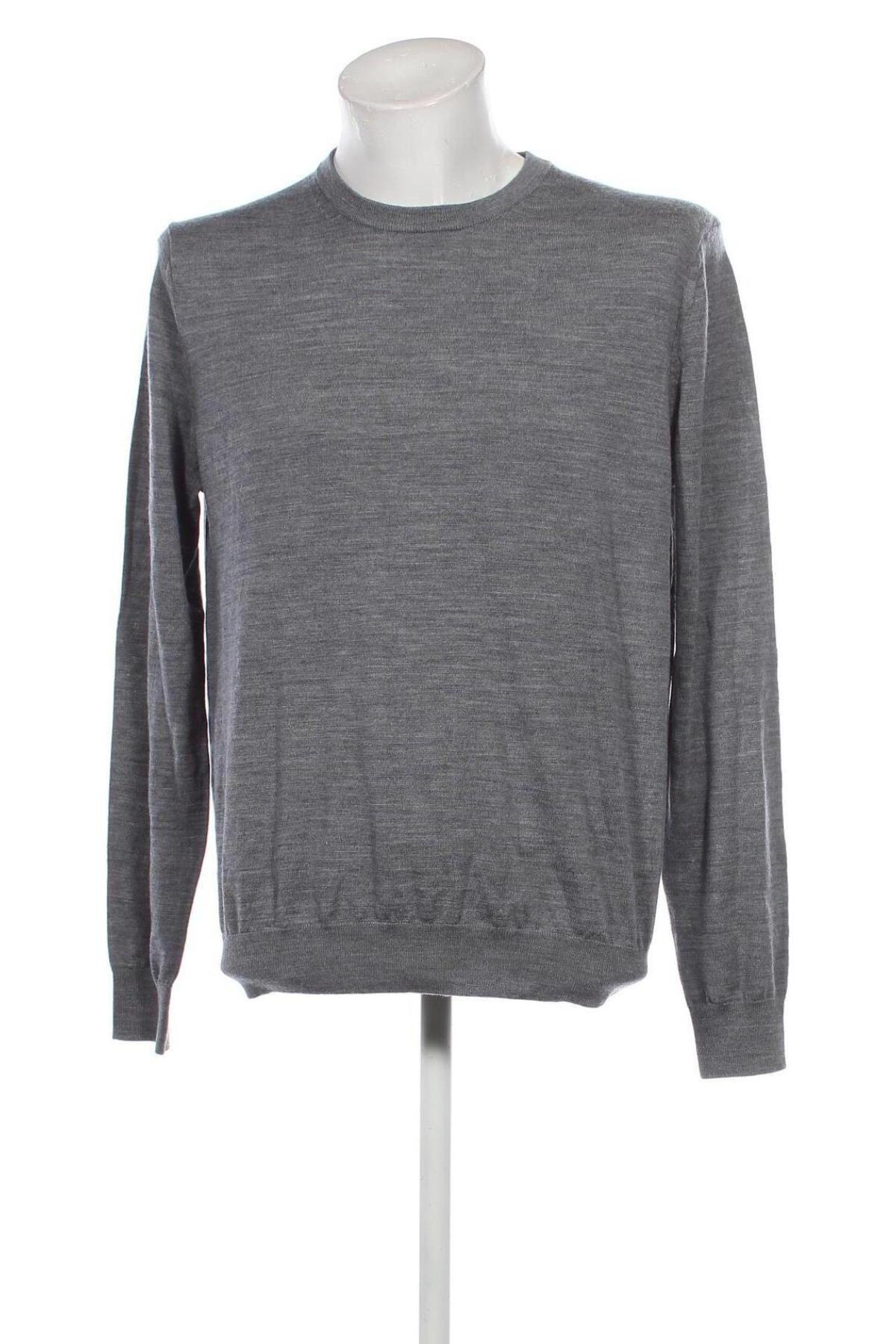 Herrenpullover Mango, Größe L, Farbe Grau, Preis 17,99 €