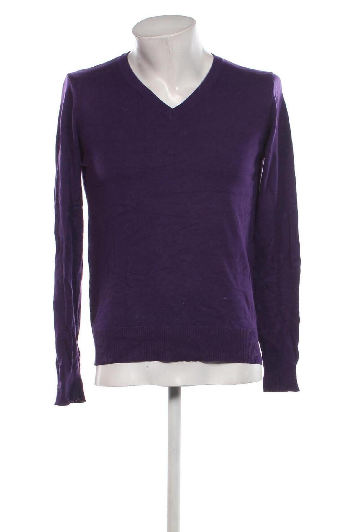 Herrenpullover Much More, Größe M, Farbe Lila, Preis 7,49 €