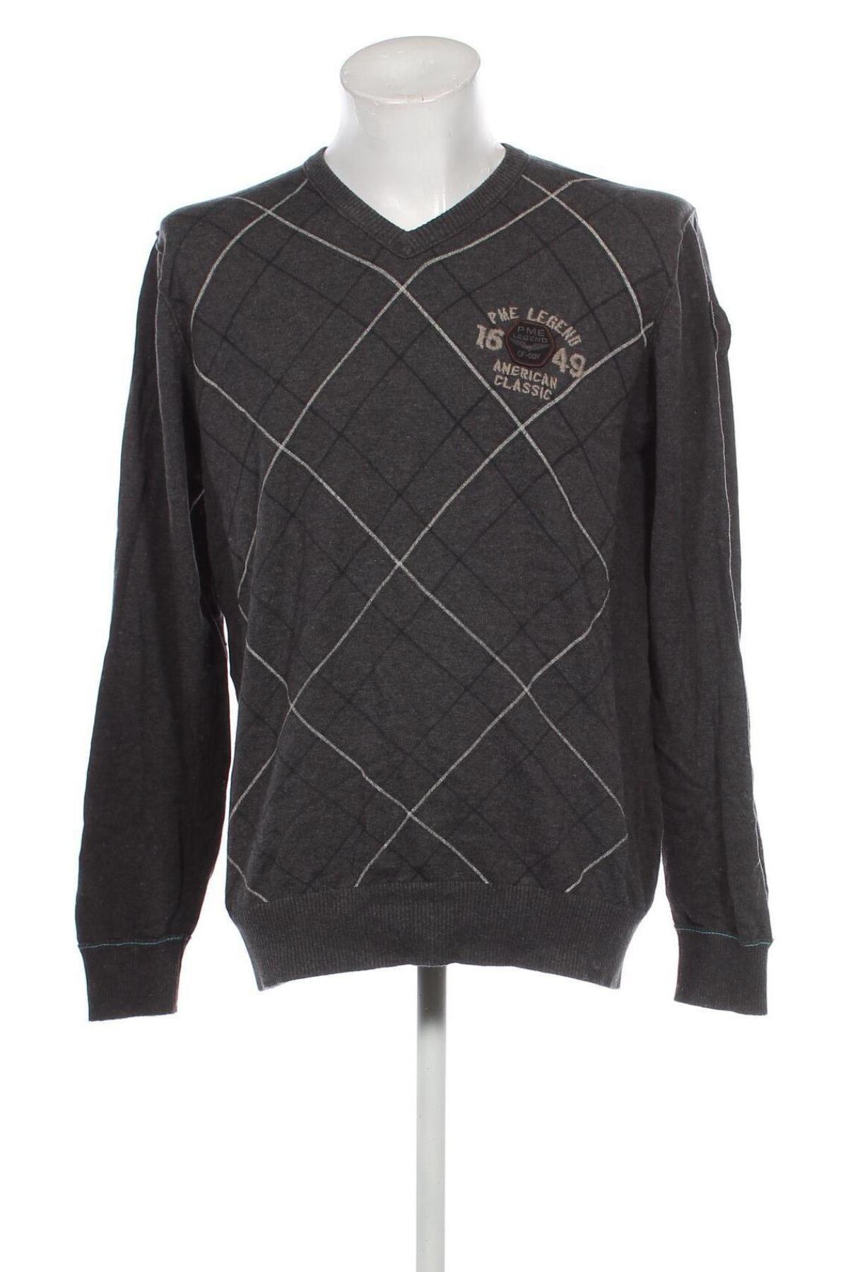 Herrenpullover Pme Legend, Größe L, Farbe Grau, Preis 19,99 €