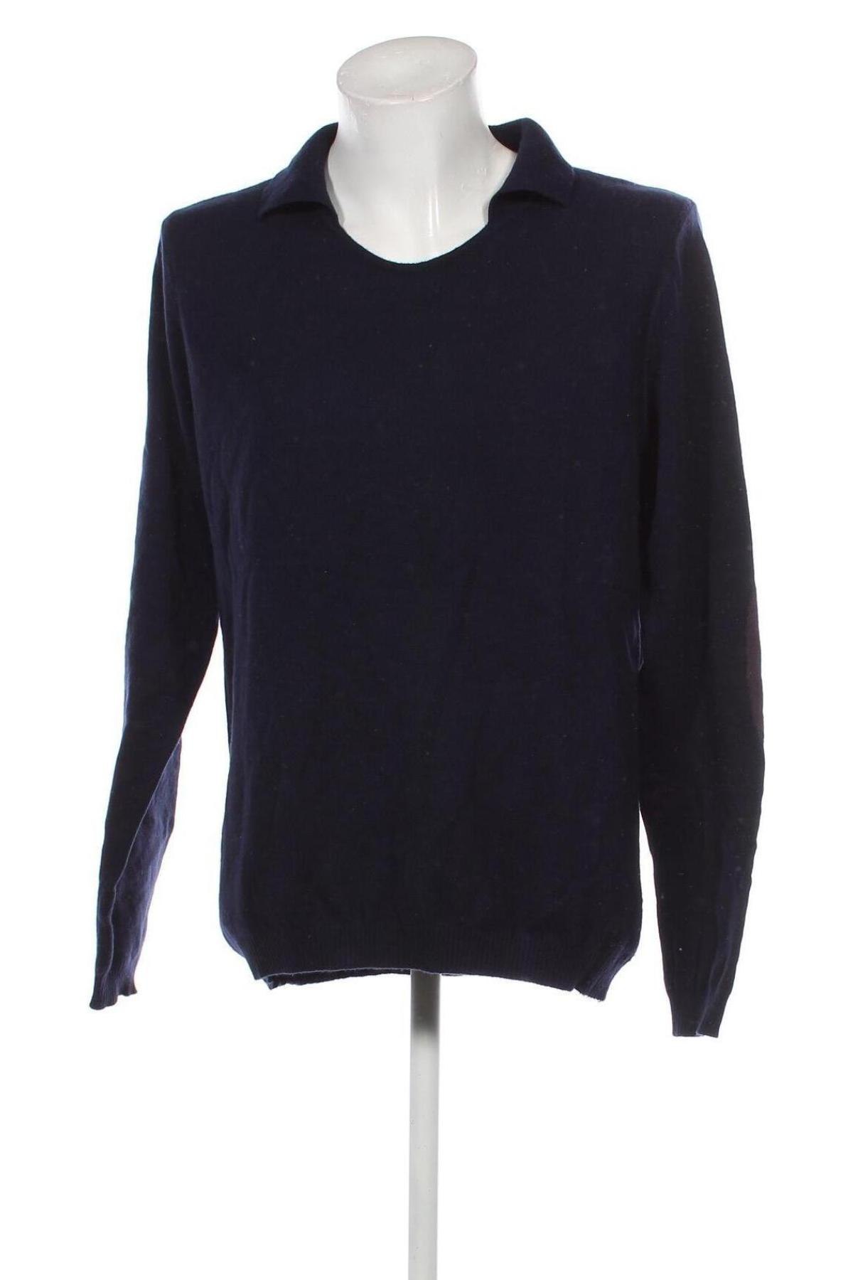 Herrenpullover Sisley, Größe L, Farbe Blau, Preis 15,49 €