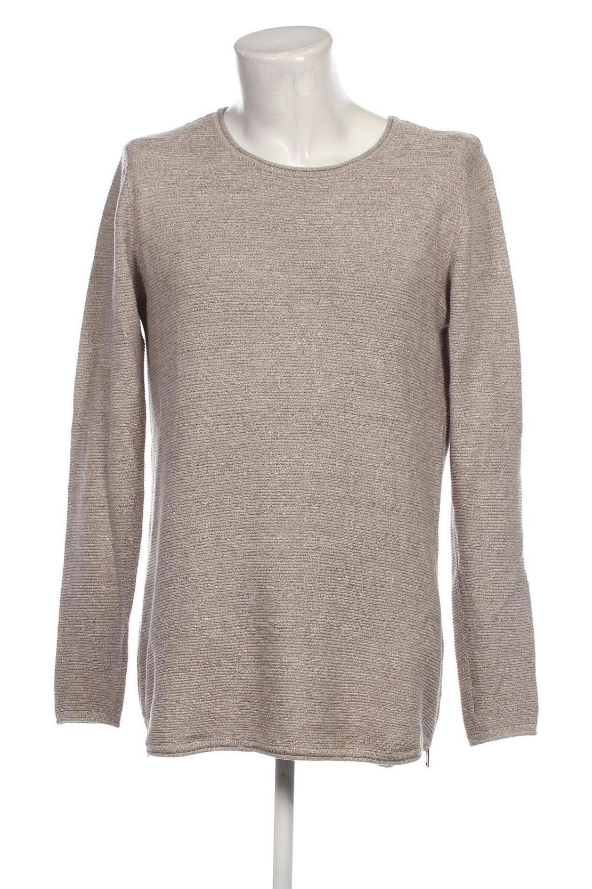 Herrenpullover Smog, Größe XL, Farbe Beige, Preis 5,99 €