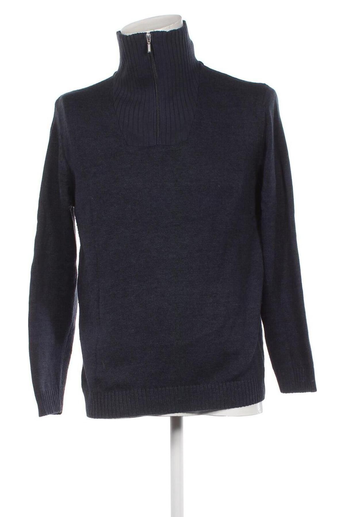 Herrenpullover Straight Up, Größe L, Farbe Blau, Preis 9,49 €