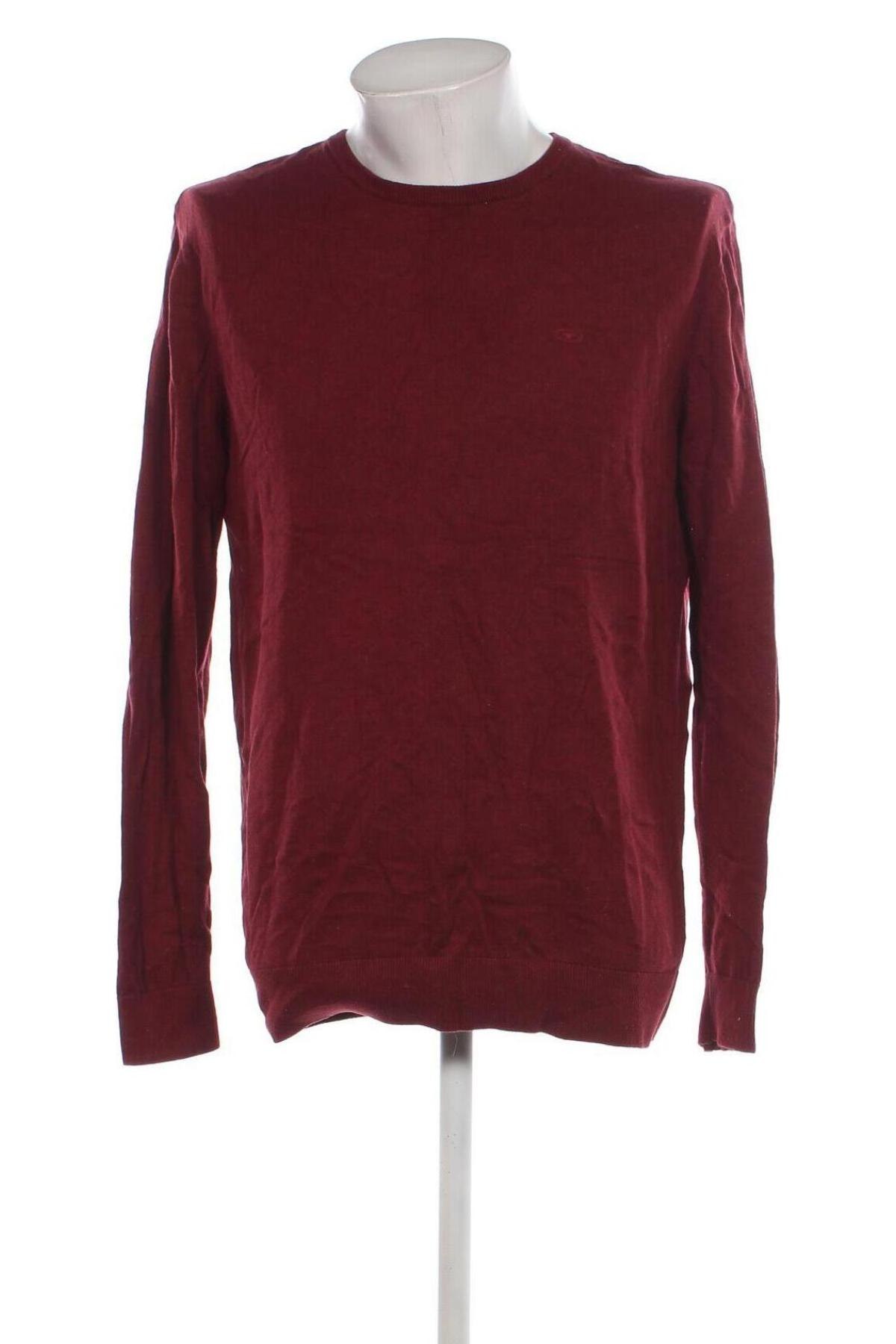 Herrenpullover Tom Tailor, Größe XL, Farbe Rot, Preis € 8,49