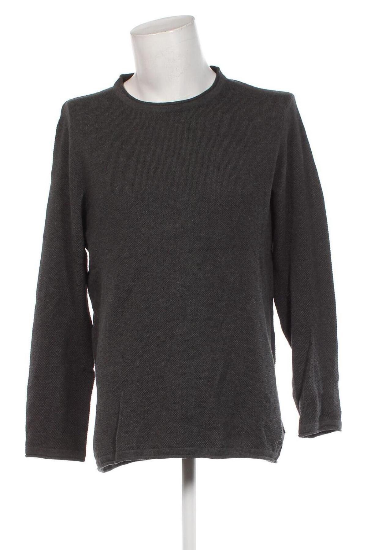 Herrenpullover Tom Tompson, Größe L, Farbe Grau, Preis 9,49 €