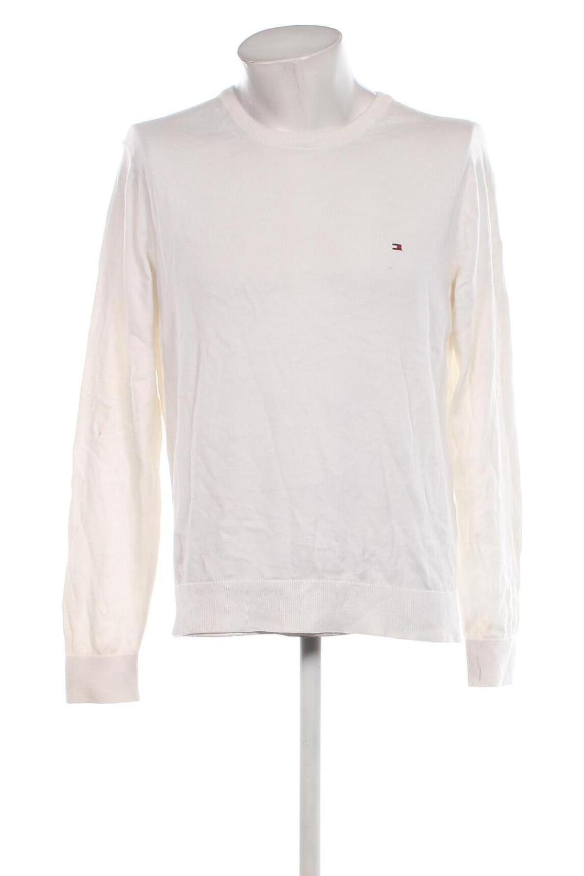 Herrenpullover Tommy Hilfiger, Größe XL, Farbe Weiß, Preis 21,99 €