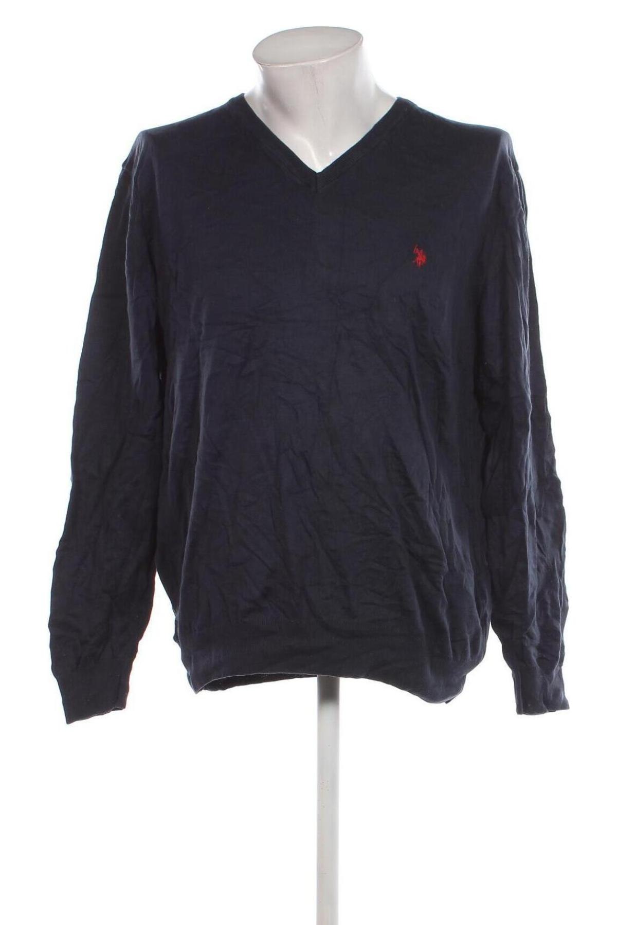 Męski sweter U.S. Polo Assn., Rozmiar XXL, Kolor Niebieski, Cena 89,99 zł