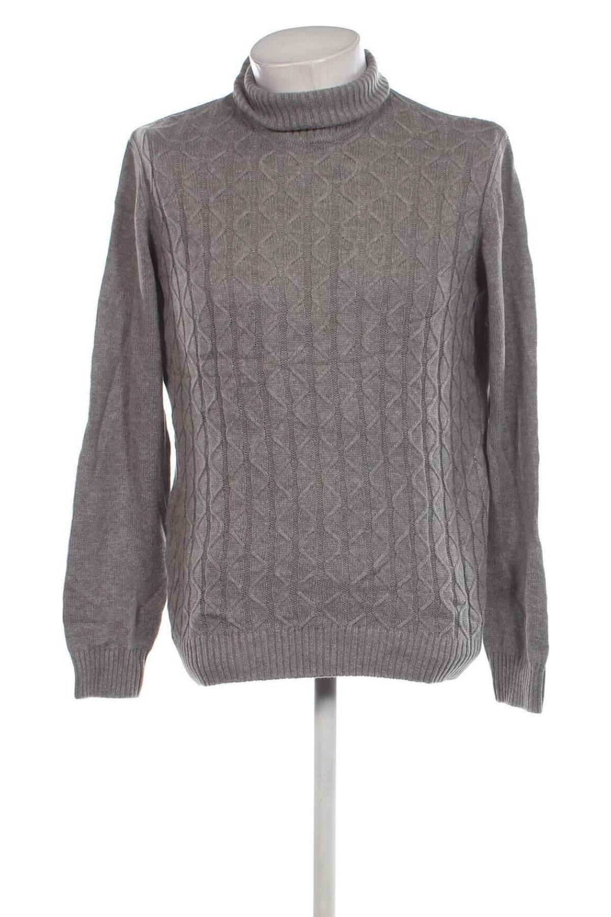 Herrenpullover Up 2 Fashion, Größe L, Farbe Grau, Preis 5,99 €