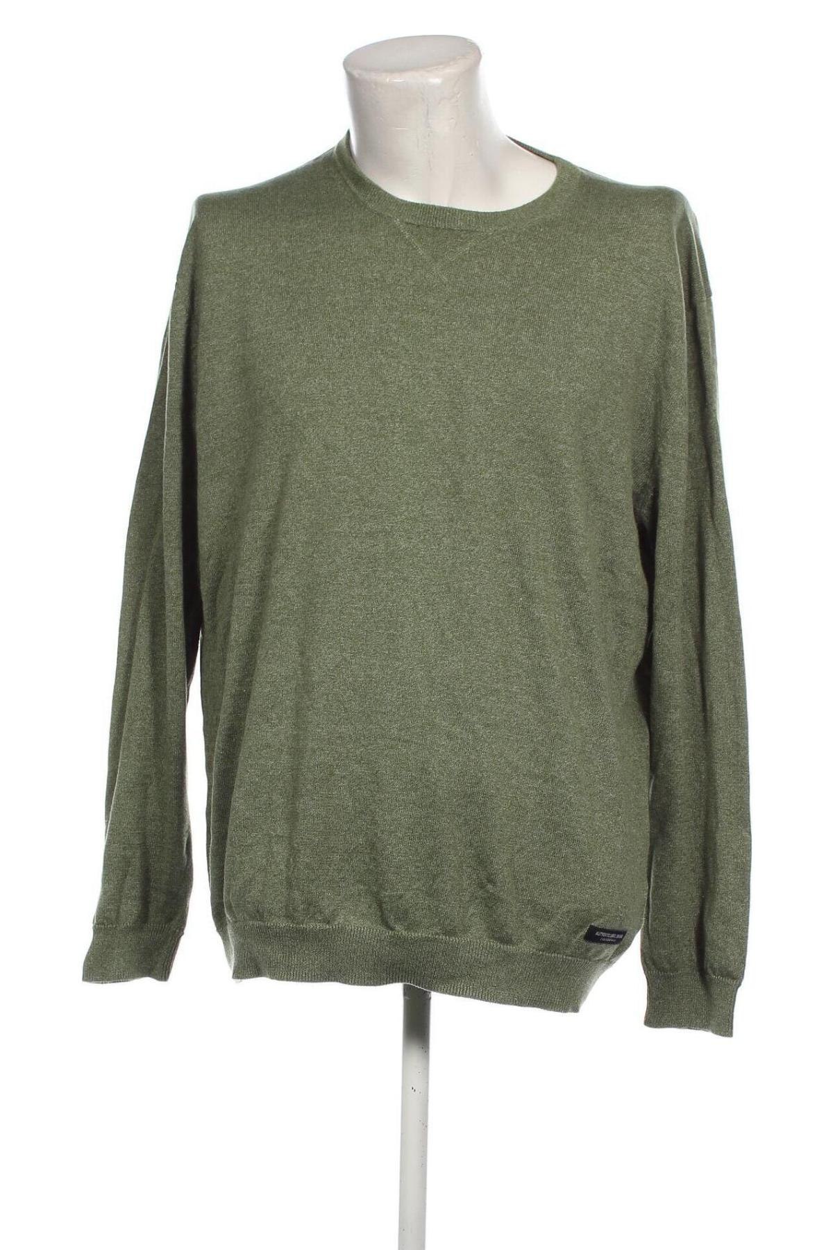 Herrenpullover Zab, Größe XL, Farbe Grün, Preis 8,49 €