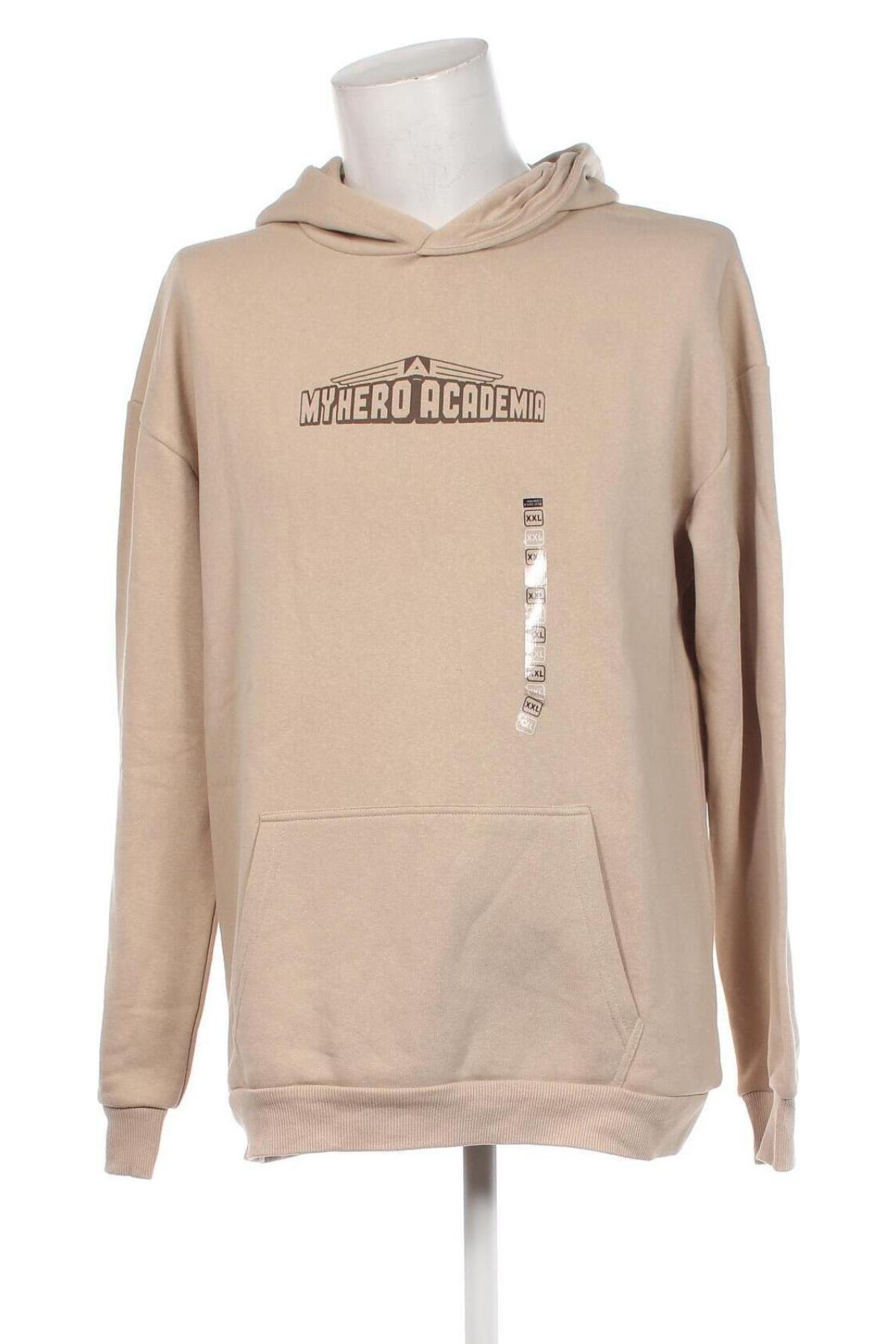 Herren Sweatshirt, Größe XXL, Farbe Beige, Preis 9,99 €