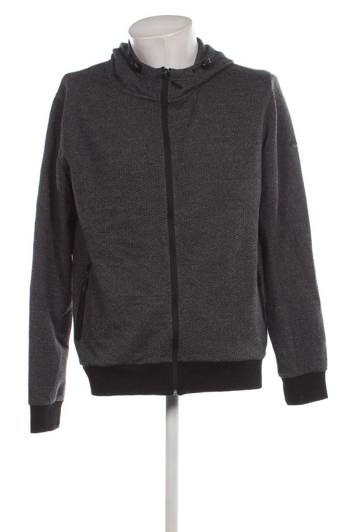 Herren Sweatshirt 17 & Co., Größe L, Farbe Grau, Preis € 20,18