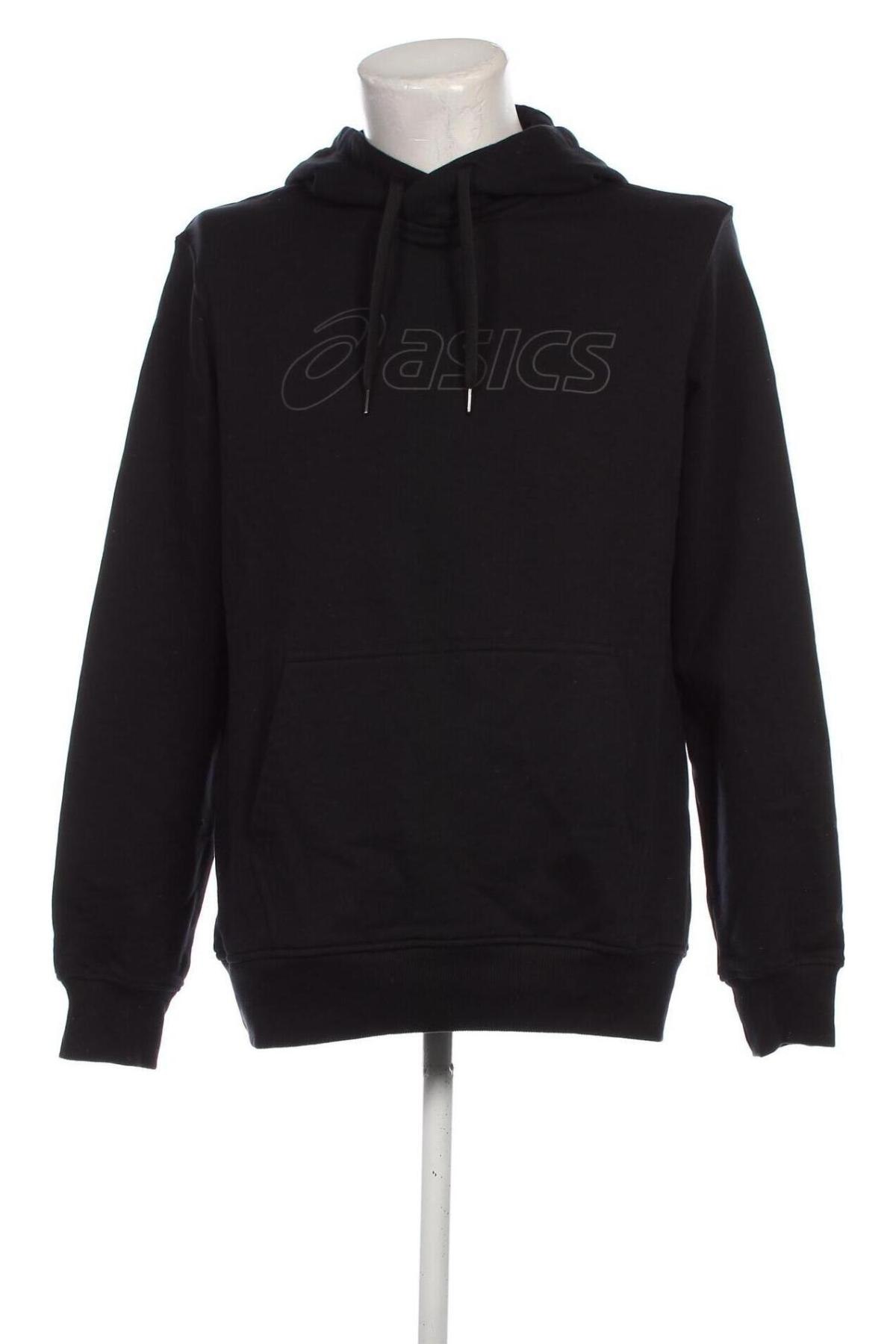 Herren Sweatshirt ASICS, Größe L, Farbe Schwarz, Preis 35,49 €