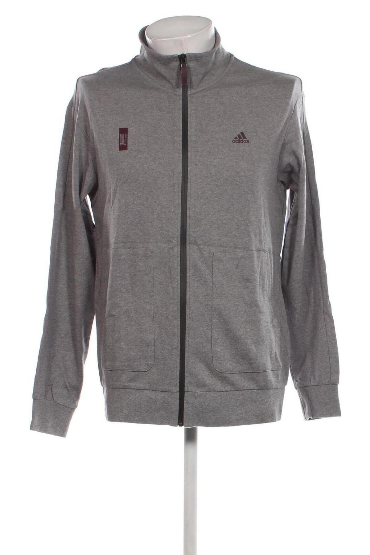 Ανδρικό φούτερ Adidas, Μέγεθος XL, Χρώμα Γκρί, Τιμή 18,99 €