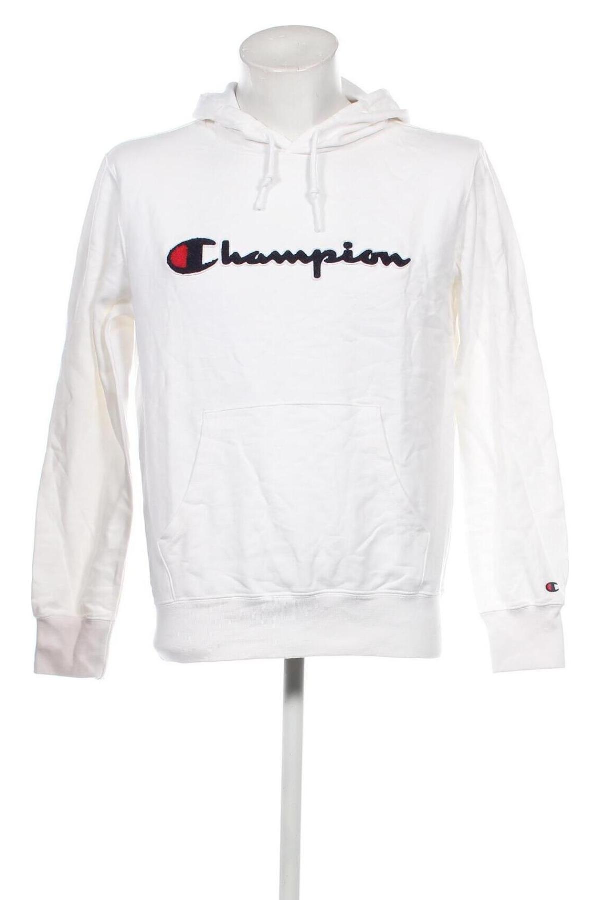 Herren Sweatshirt Champion, Größe L, Farbe Weiß, Preis 28,53 €