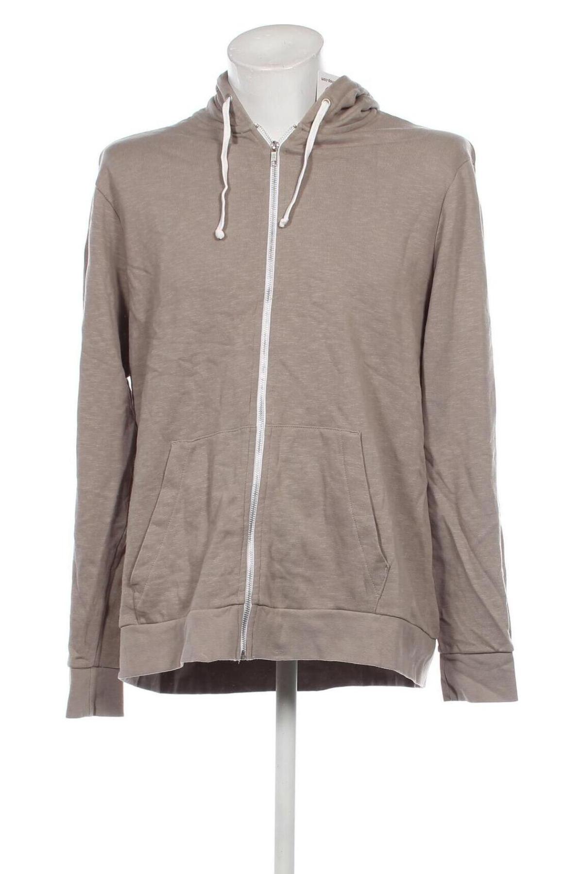 Pánska mikina  H&M, Veľkosť XL, Farba Béžová, Cena  16,44 €