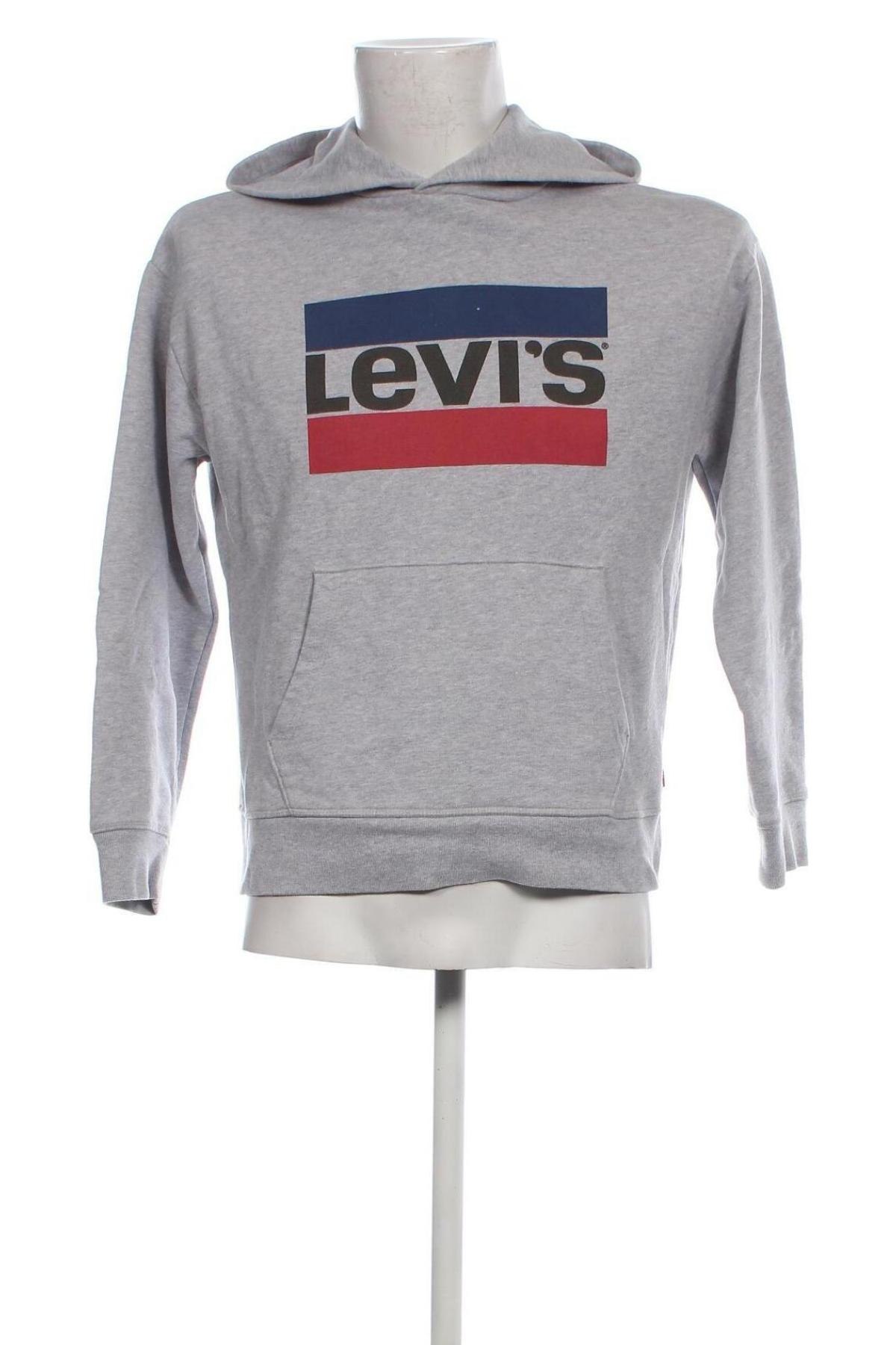 Мъжки суичър Levi's, Размер XS, Цвят Сив, Цена 37,49 лв.