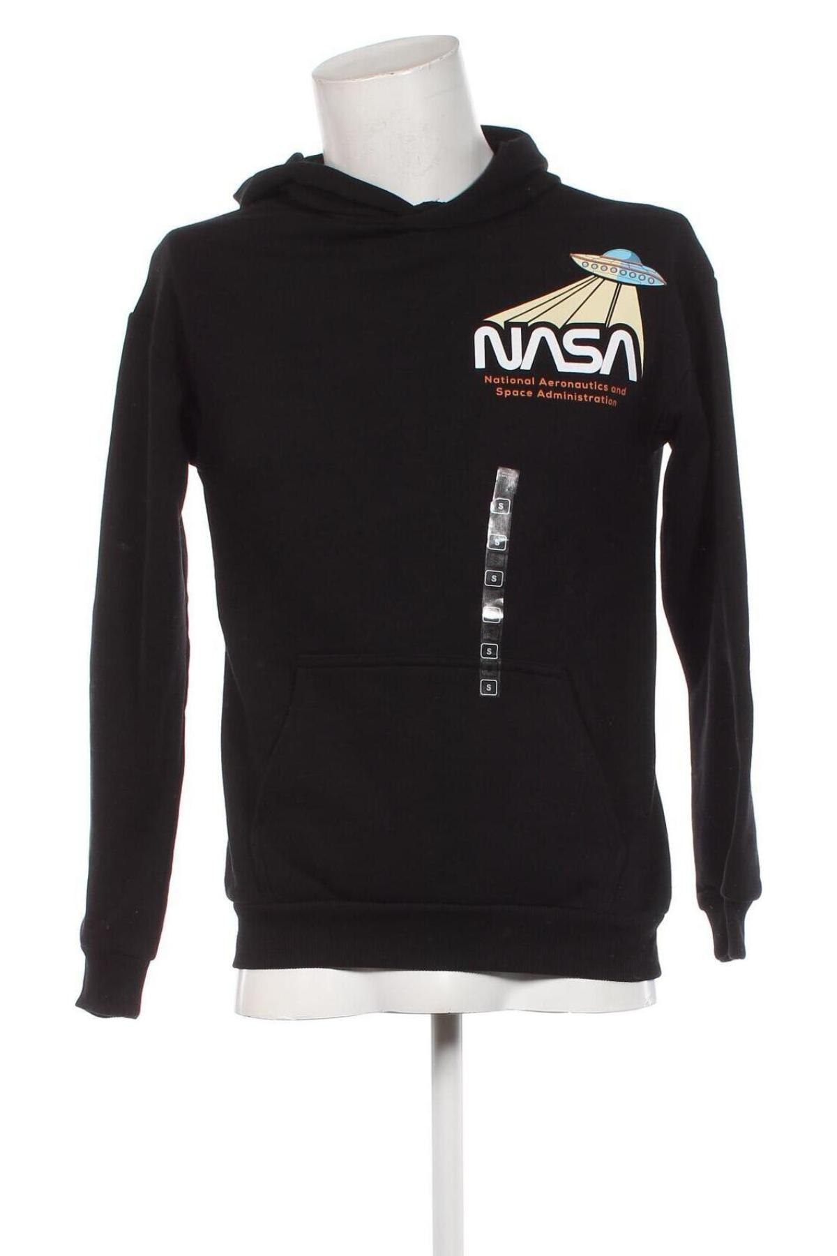 Herren Sweatshirt NASA, Größe S, Farbe Schwarz, Preis € 14,99