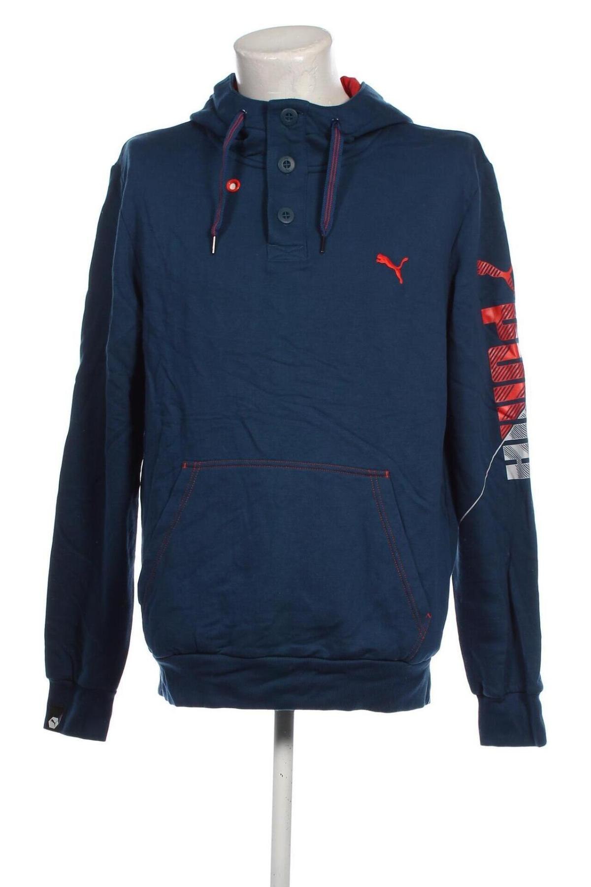 Herren Sweatshirt PUMA, Größe XXL, Farbe Blau, Preis € 38,27