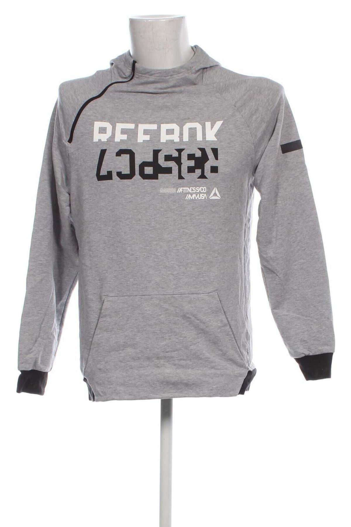 Hanorac de bărbați Reebok, Mărime M, Culoare Gri, Preț 180,92 Lei